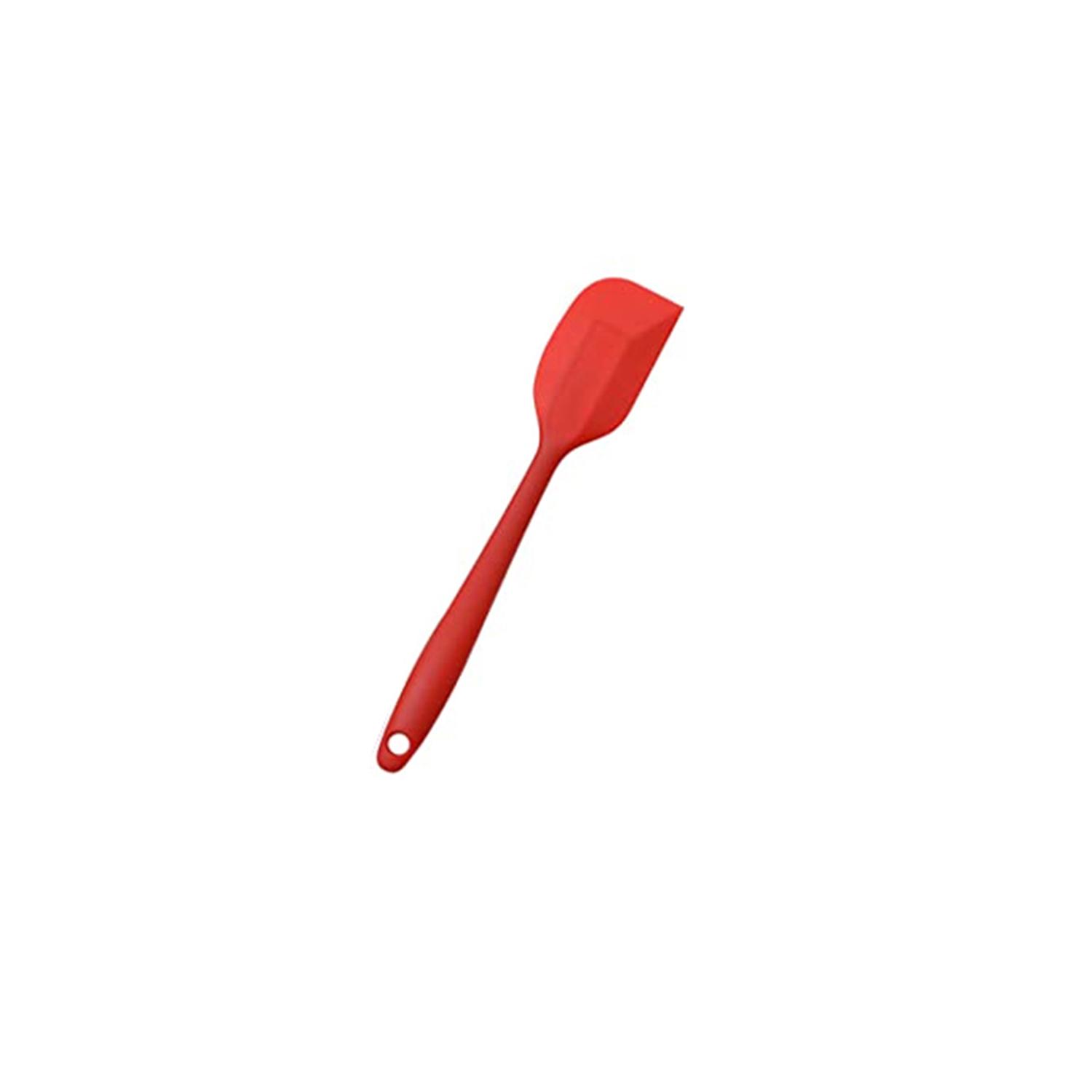 8'' COLOURFUL SILICON SPATULA RED