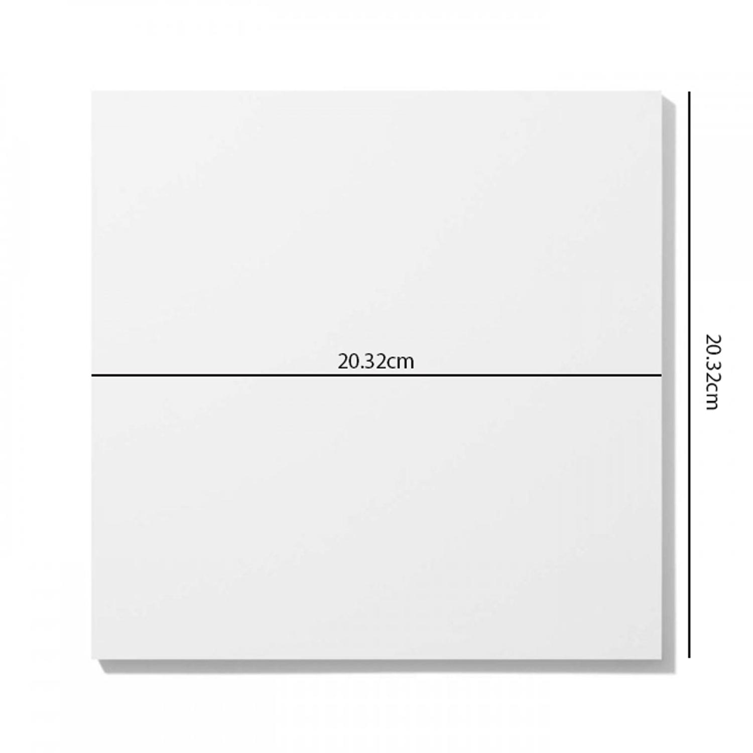 8'' SQUARE WHITE CAKE BOARD