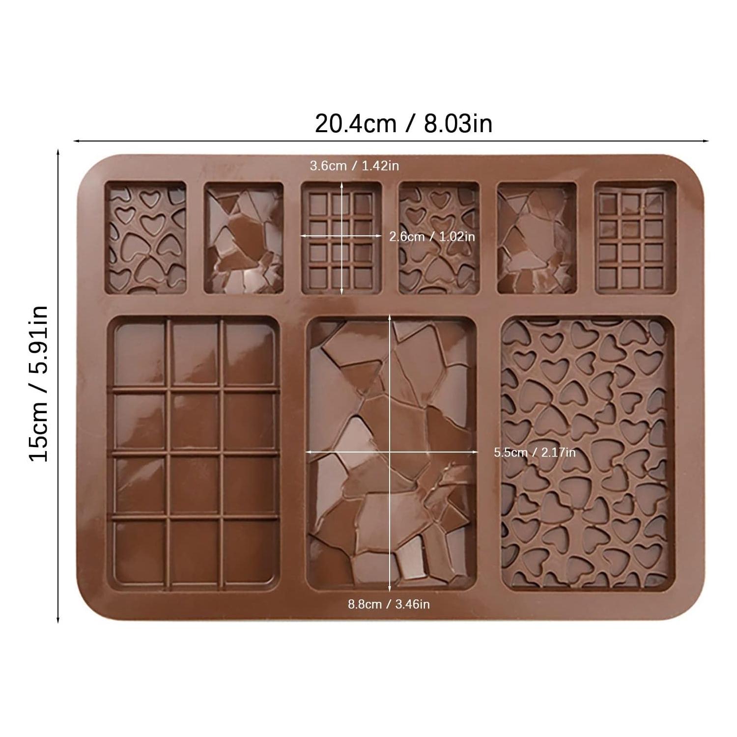 9 CAVITY CHOCOLATE SILICON MOLD