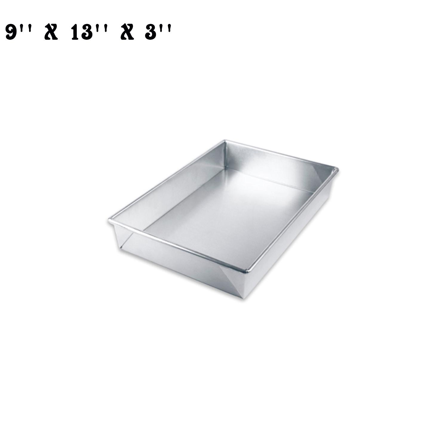 9'' X 13'' X 3'' RECTANGLE TIN