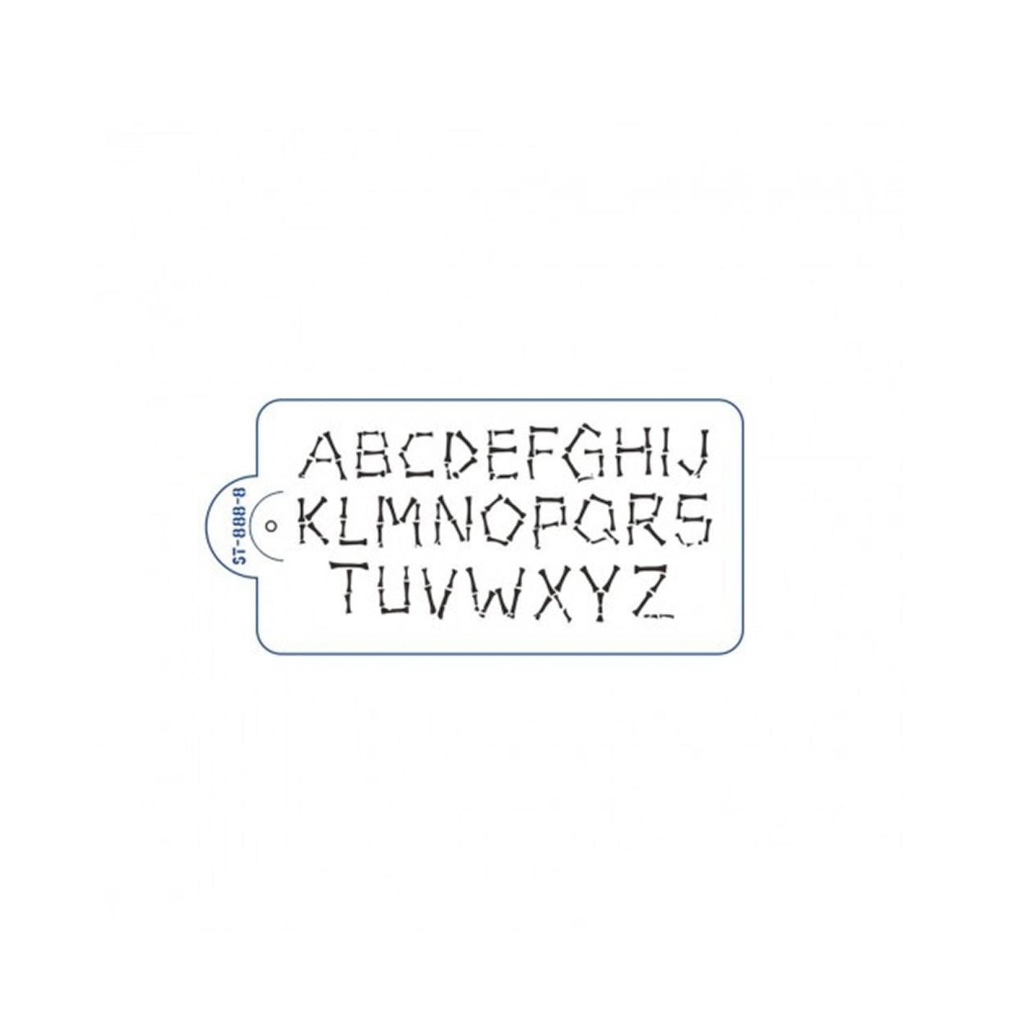 ALPHABET STENCIL