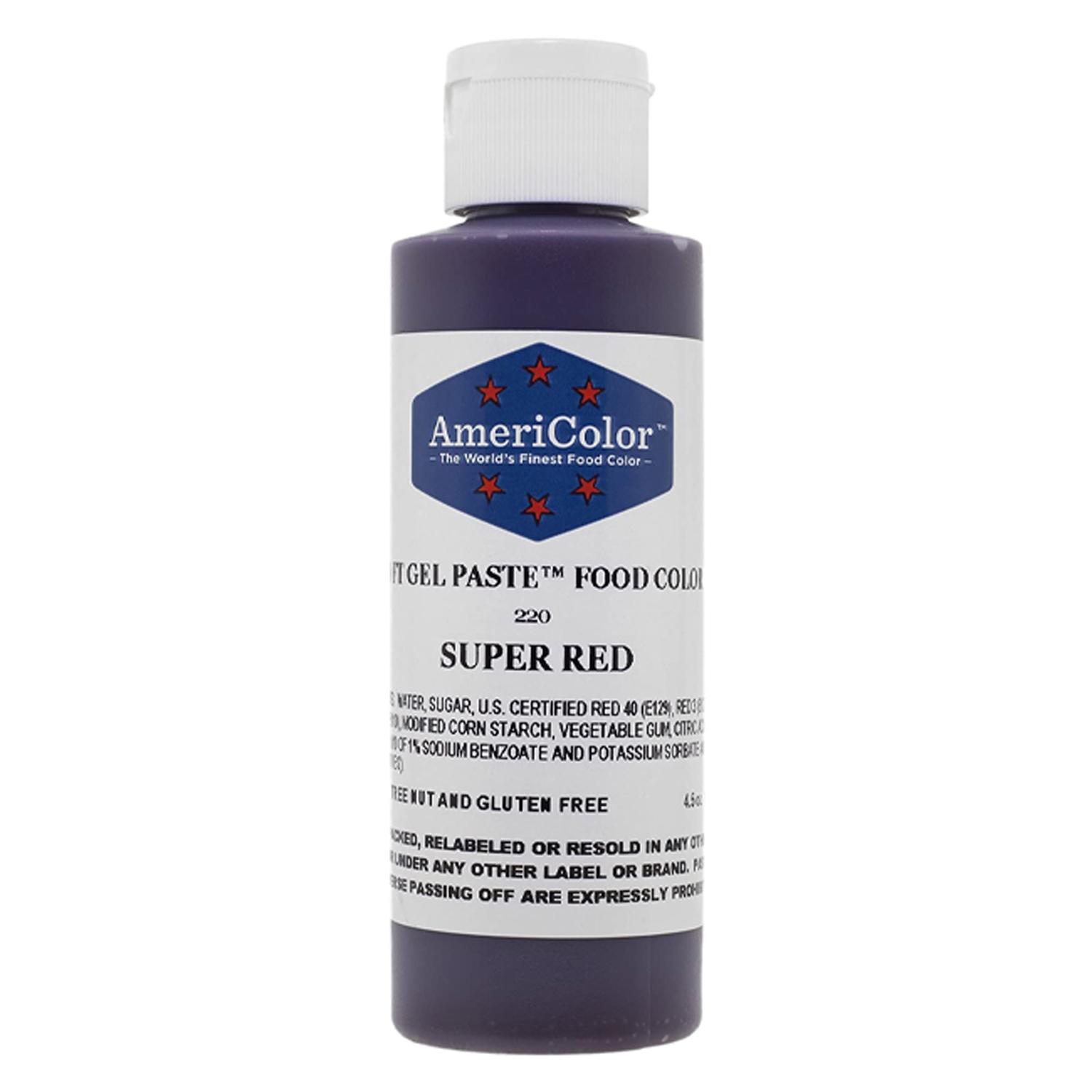 AMERICOLOR SUPER RED SOFT GEL PASTE 128ML