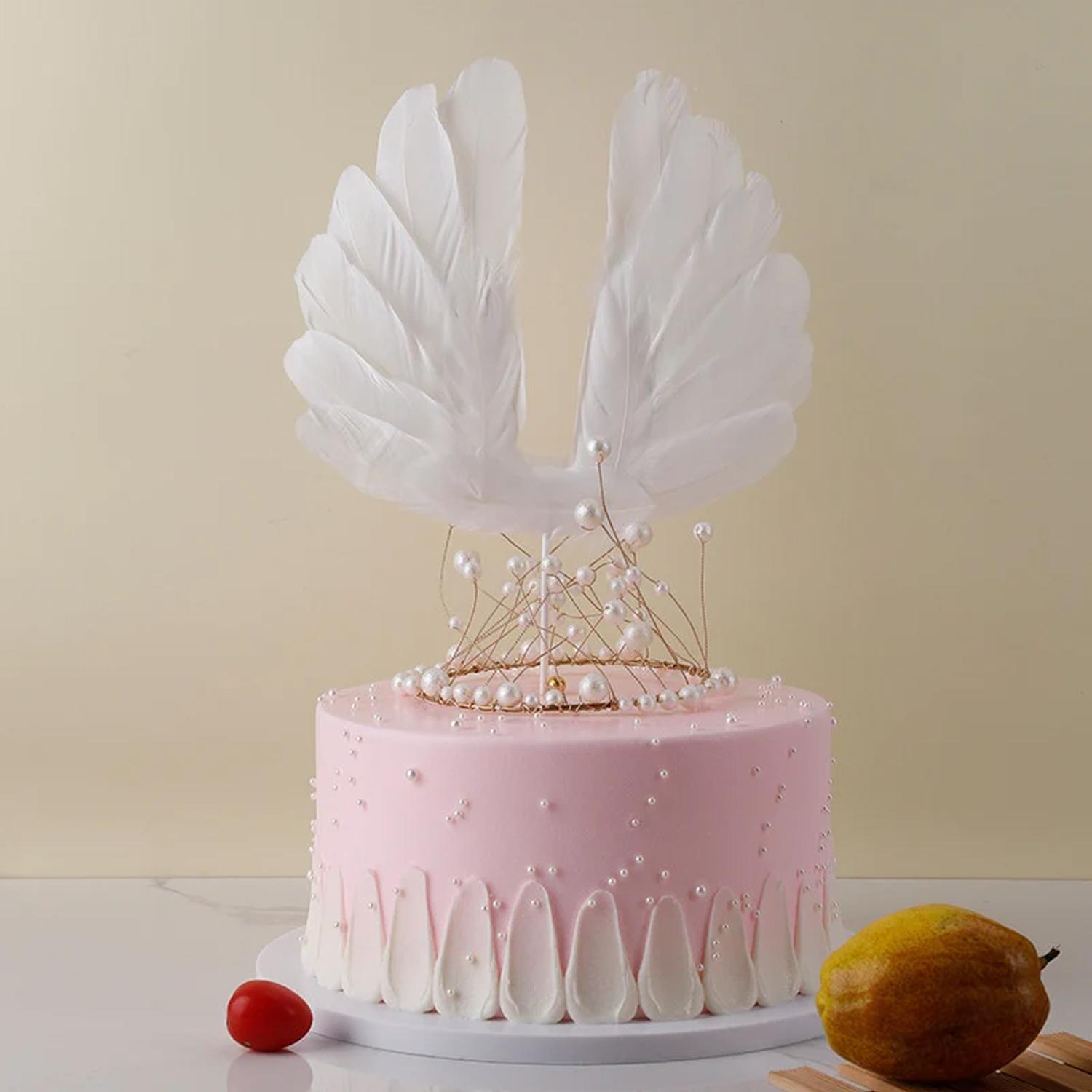 ANGEL WINGS FEATHER TOPPER