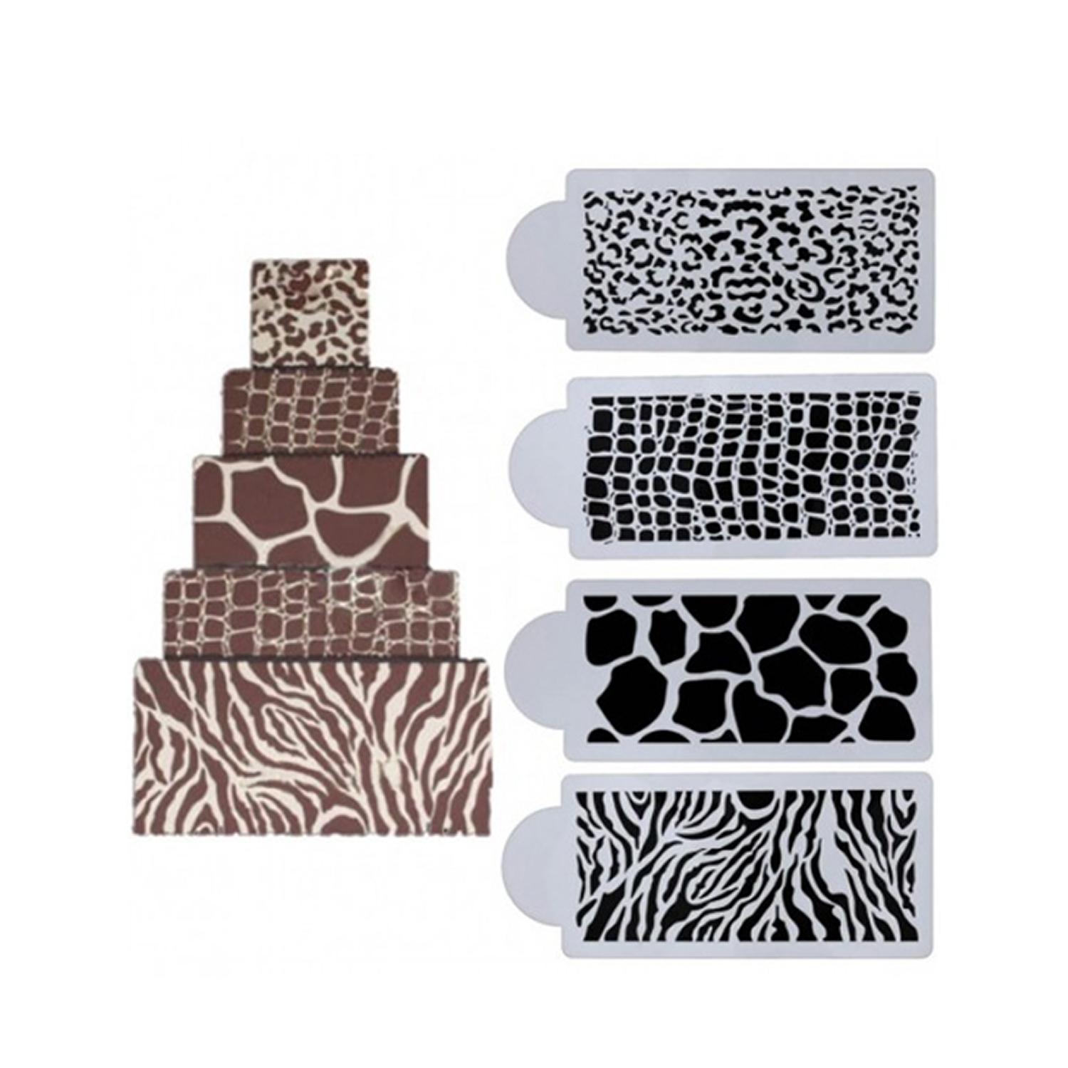 ANIMAL PRINT STENCIL SET ST 178