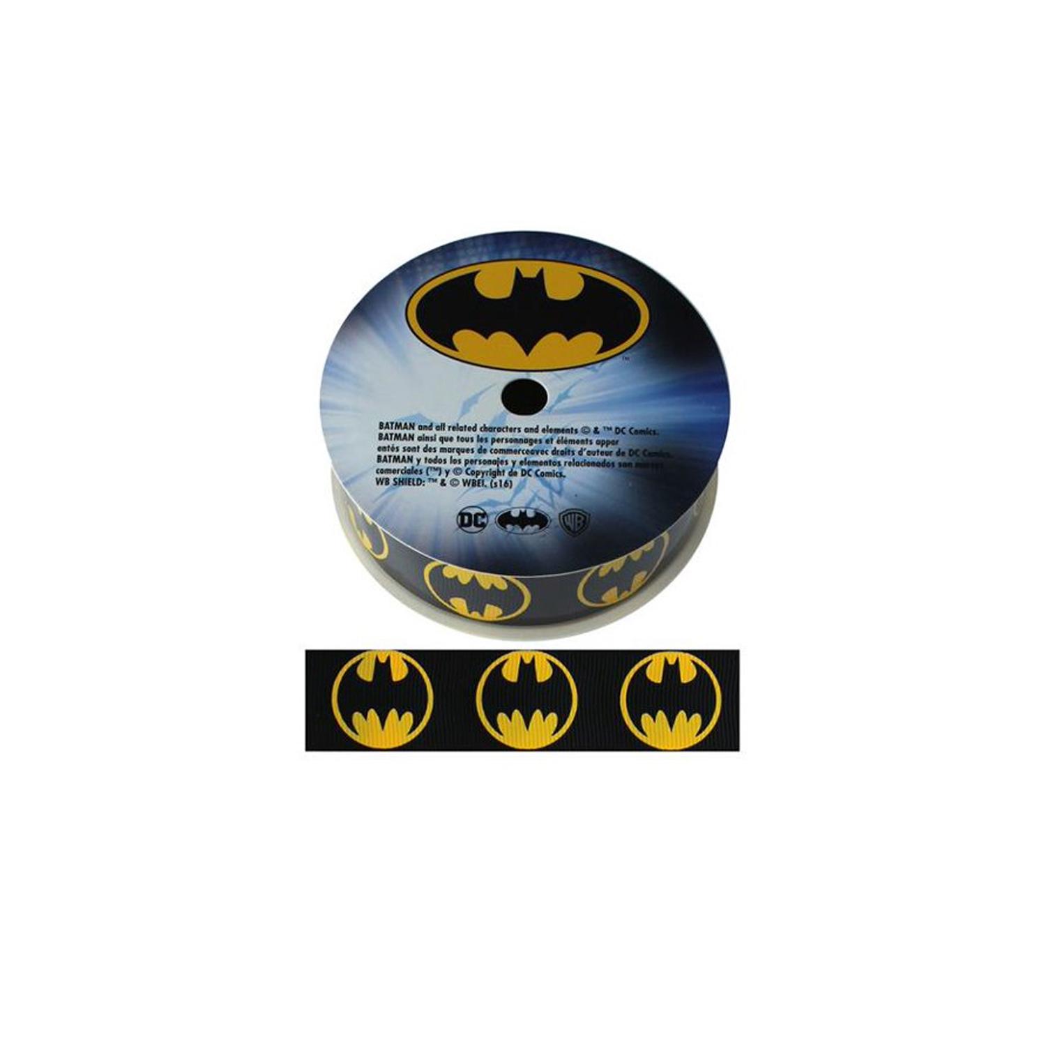 BATMAN GROSGRAIN RIBBON ROLL