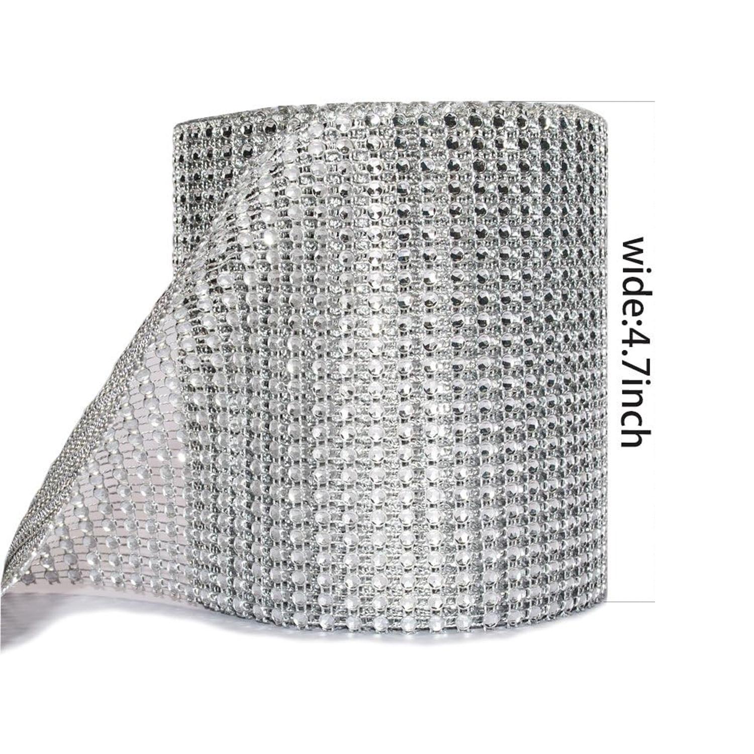 BLING RHINESTONE ROLL SILVER