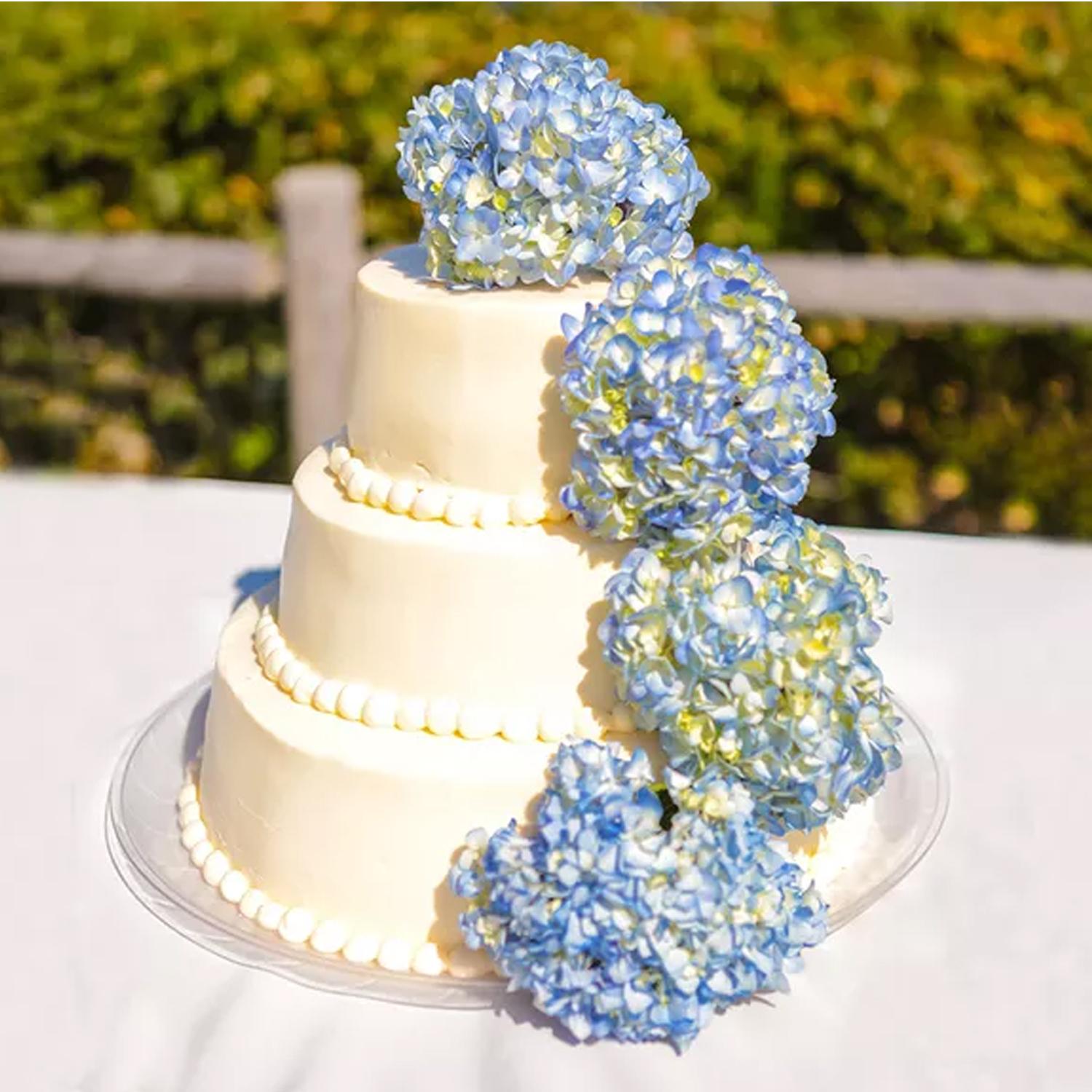BLUE HYDRANGEA ARTIFICIAL FLOWER 7CM
