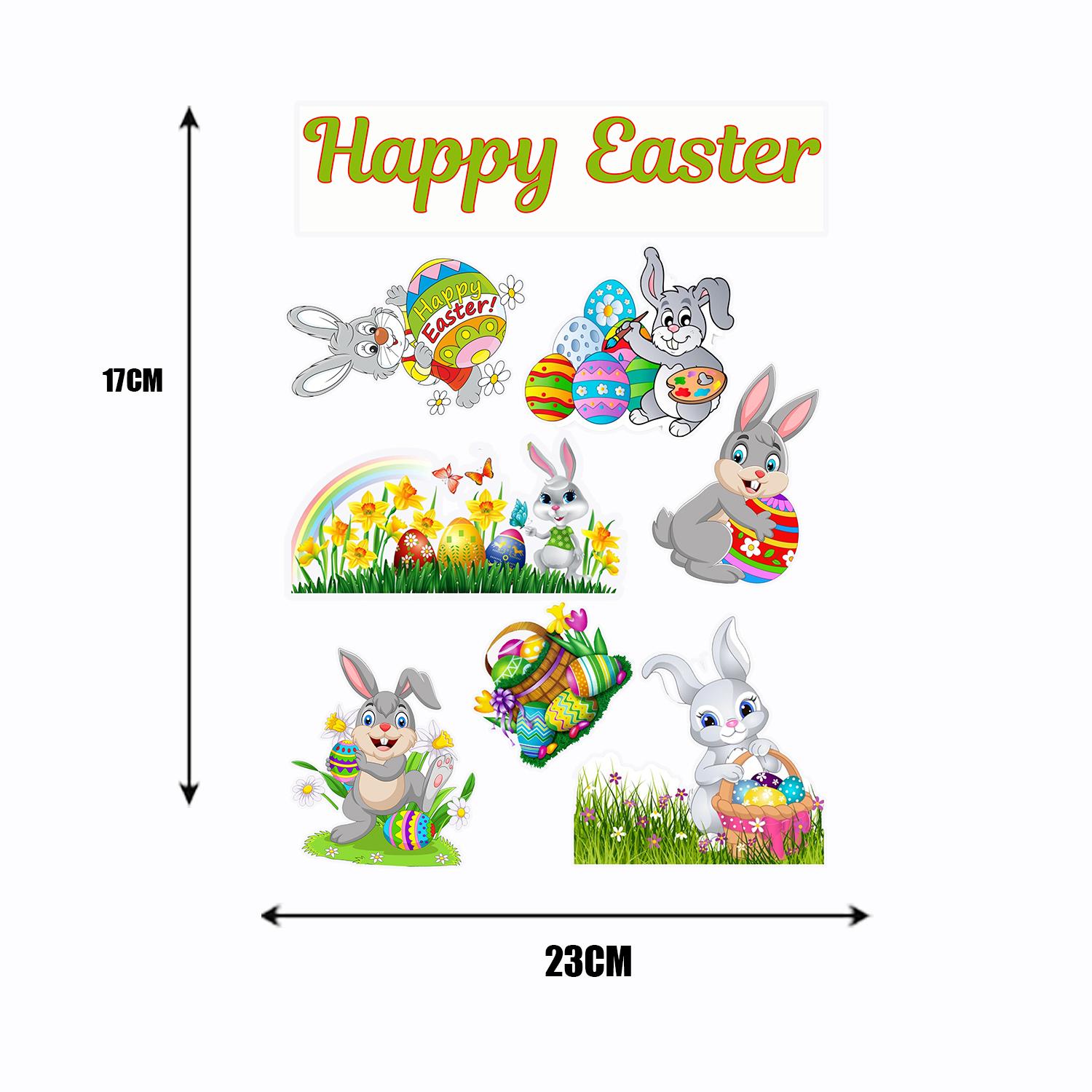 CARDSTOCK EASTER THEMED PAPER TOPPER A5