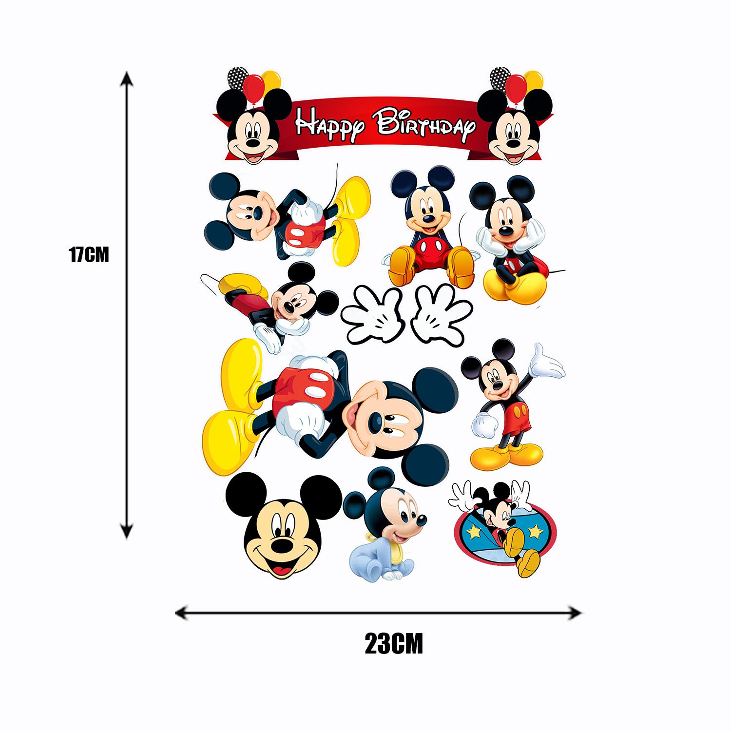CARDSTOCK PAPER TOPPER A4 MICKEY MOUSE