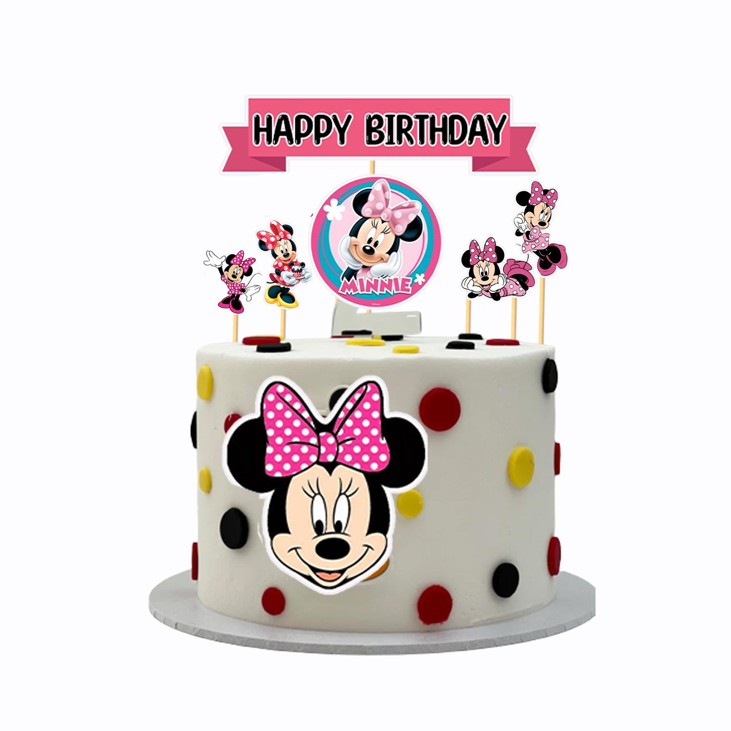 CARDSTOCK PAPER TOPPER A4 MINNIE MOUSE