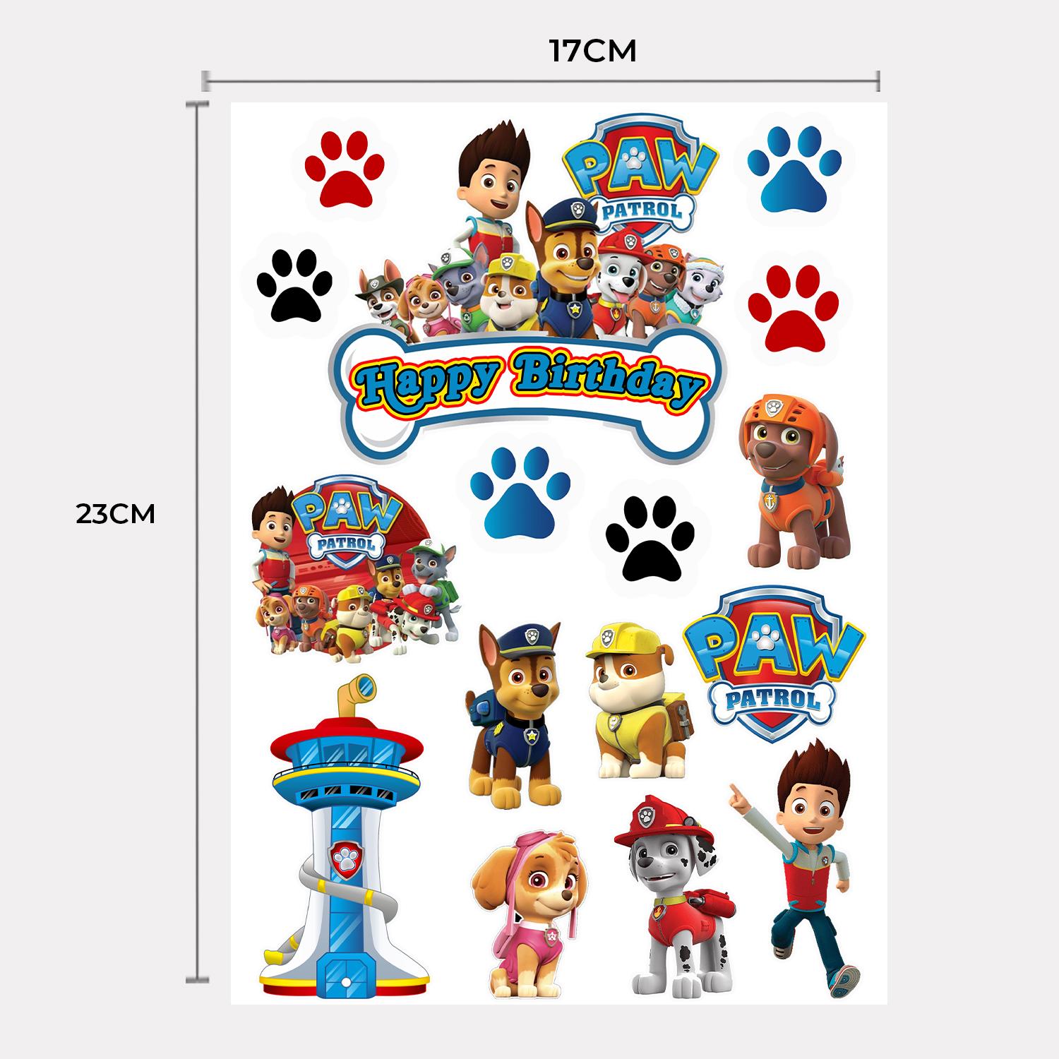 CARDSTOCK PAPER TOPPER A4 PAW PATROL