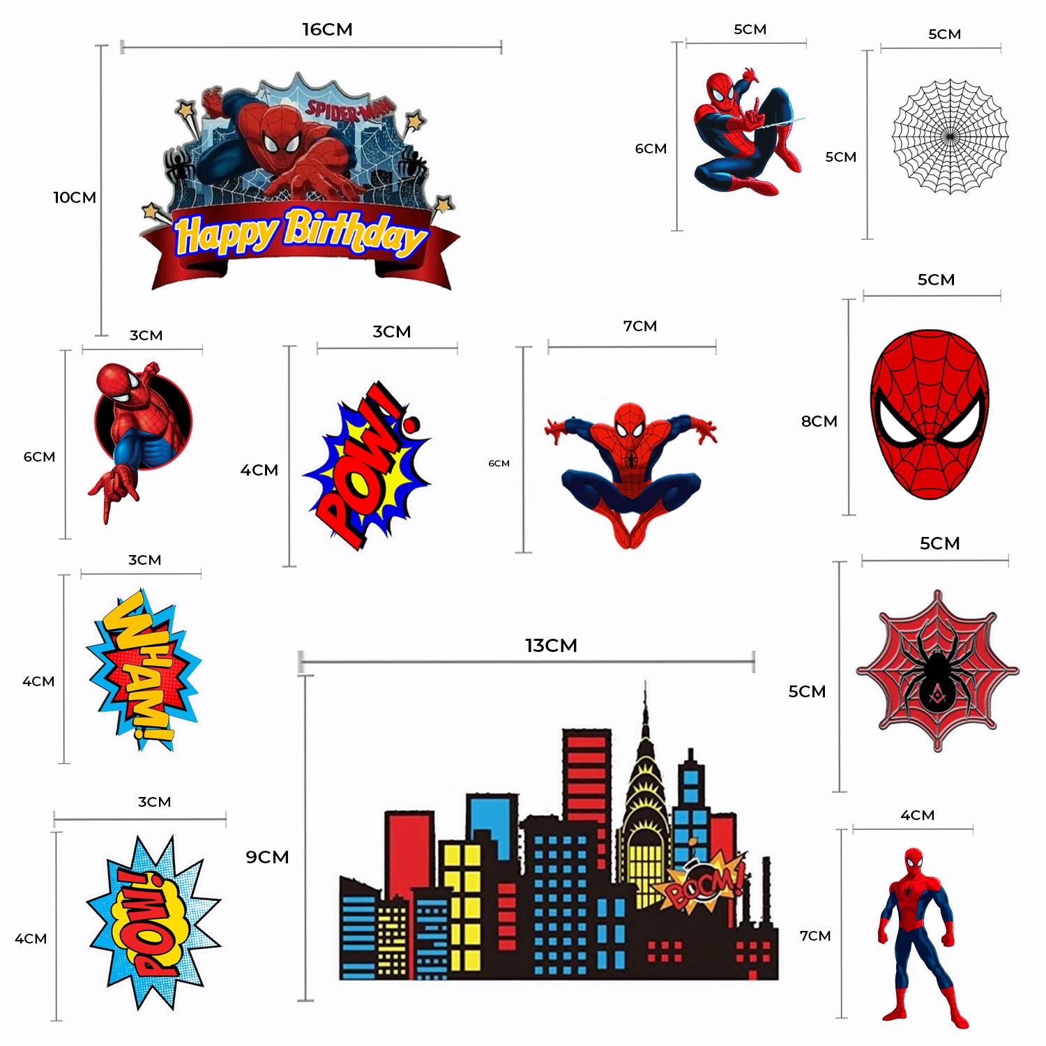 CARDSTOCK PAPER TOPPER A4 SPIDERMAN