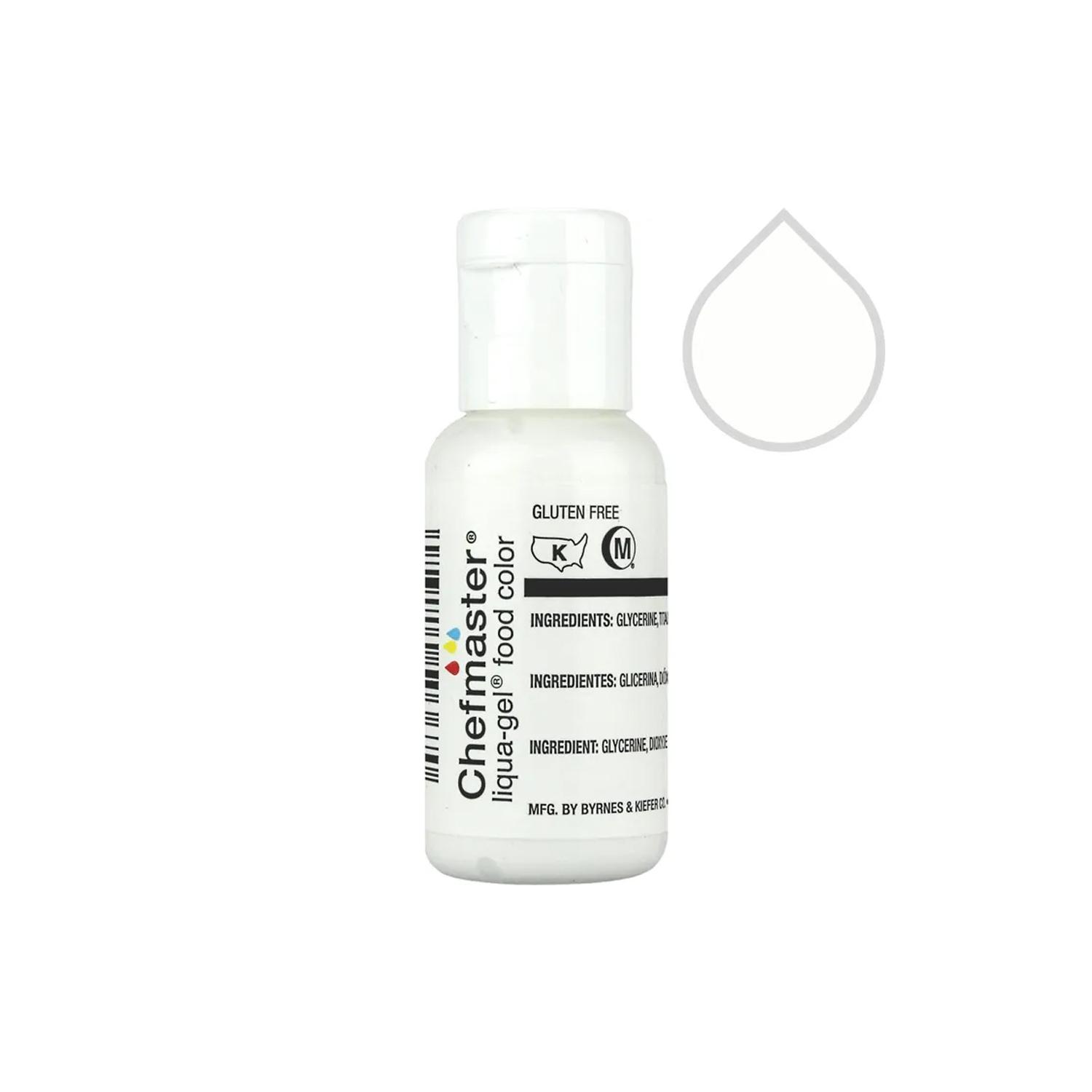 CHEFMASTER BRIGHT WHITE GEL 20MLS
