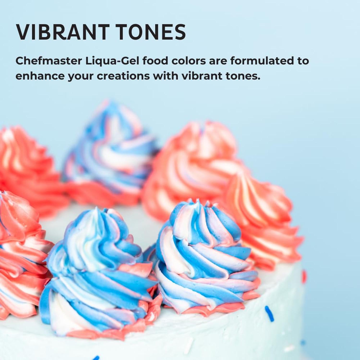 CHEFMASTER ROYAL BLUE LIQUA GEL 10.5oz