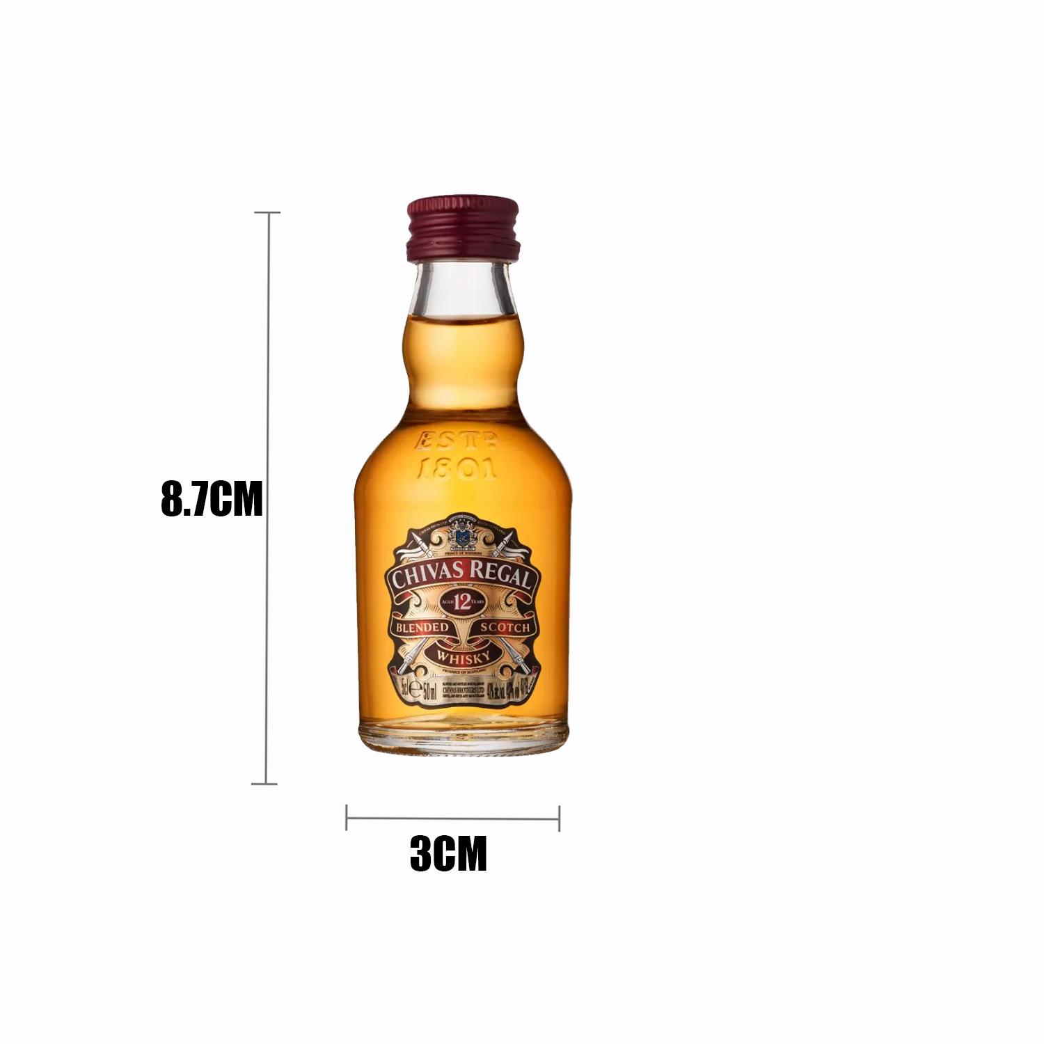 CHIVAS REGAL LIGHT MINIATURE BOTTLE 50ML