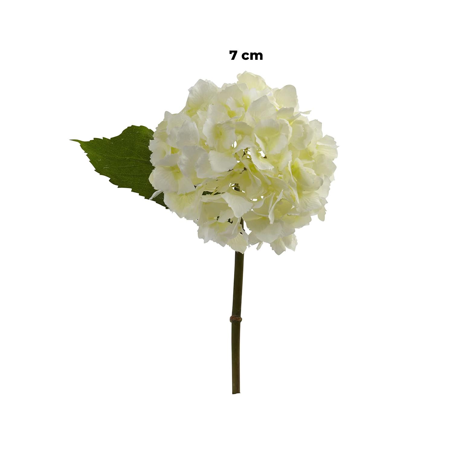 CREAM HYDRANGEA ARTIFICIAL FLOWER 7CM