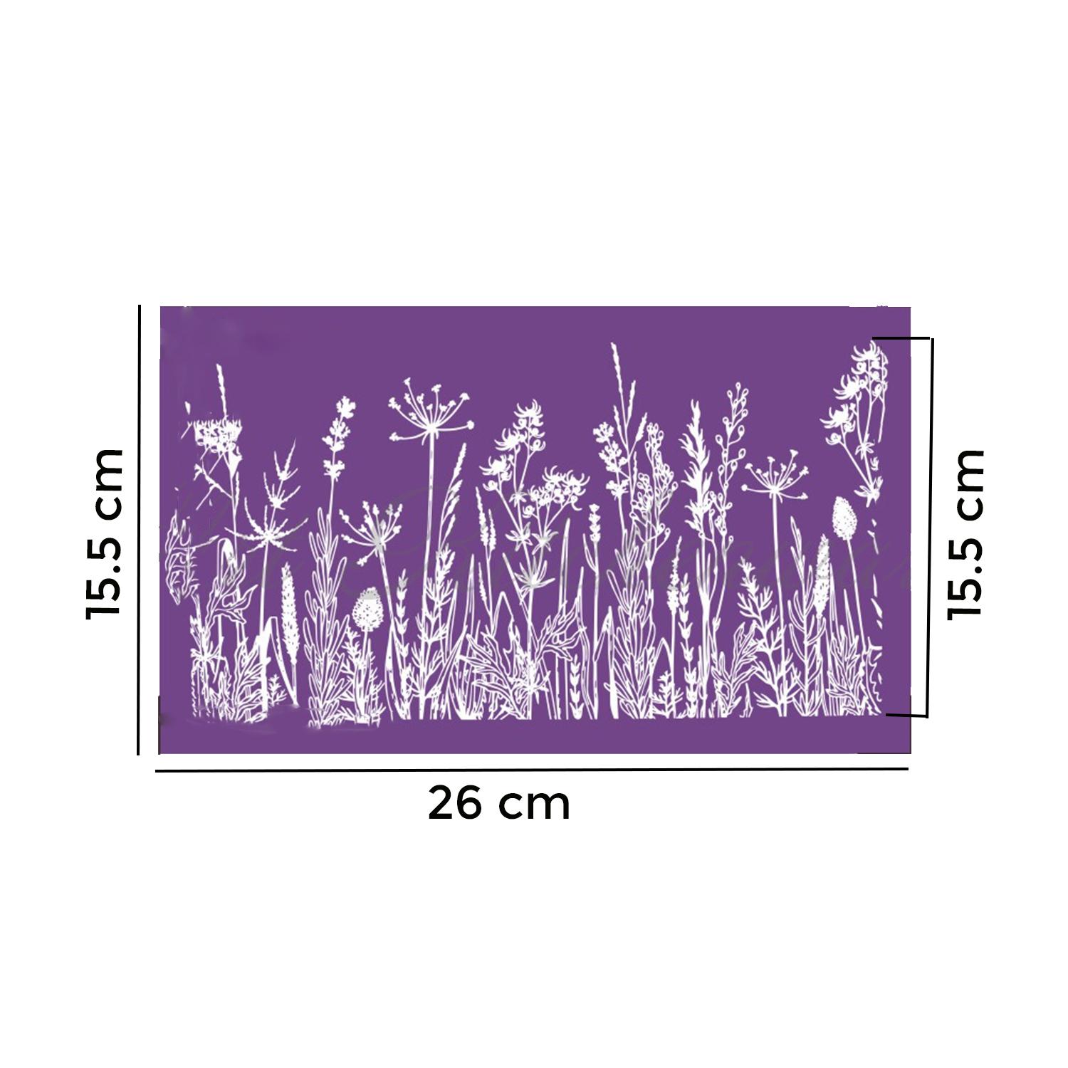 DANDELION MESH CAKE STENCIL