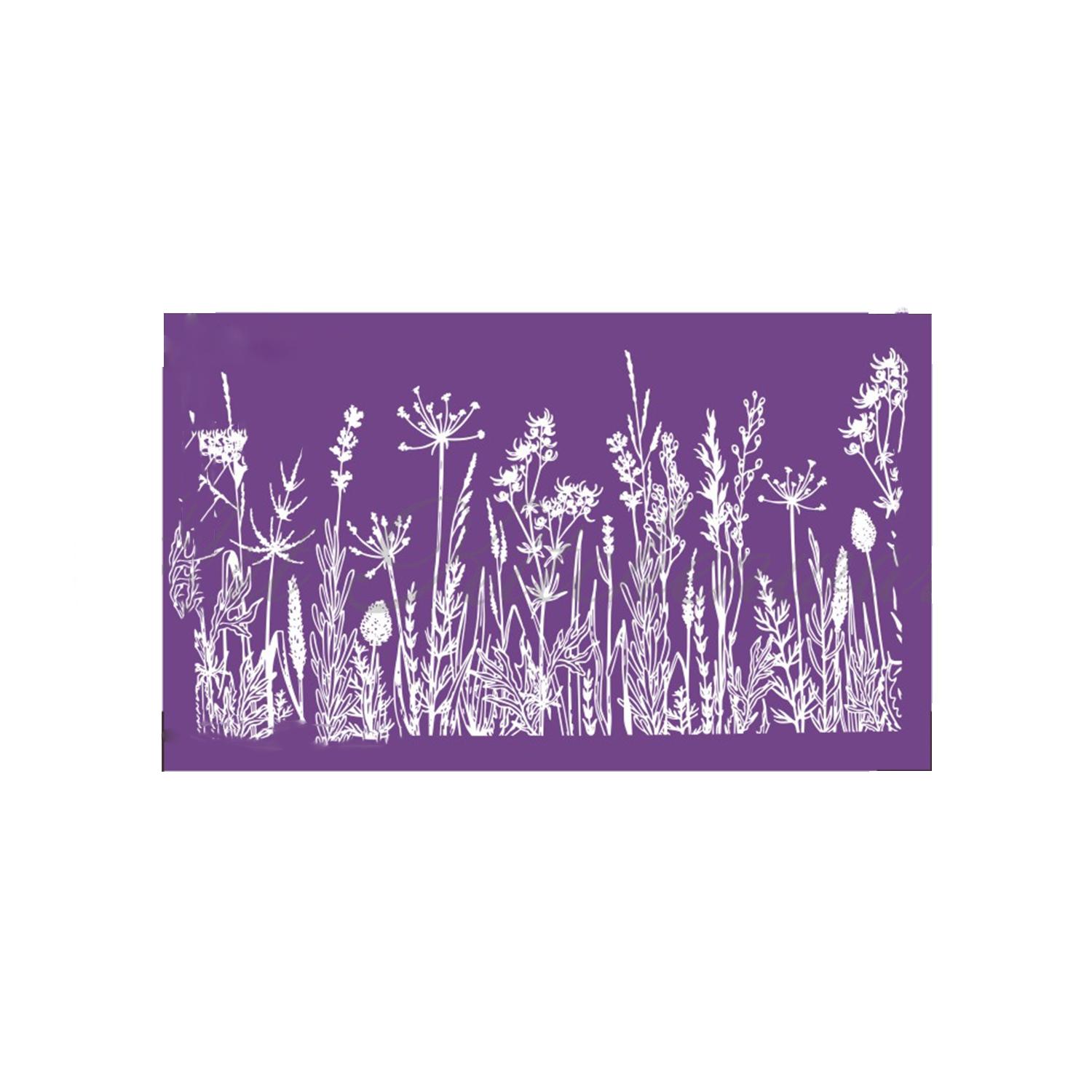 DANDELION MESH CAKE STENCIL