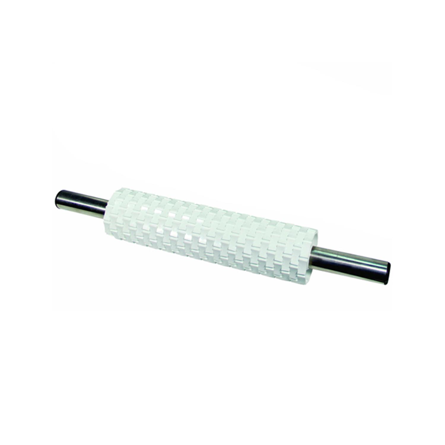 DEEP BASKET WEAVE ROLLING PIN