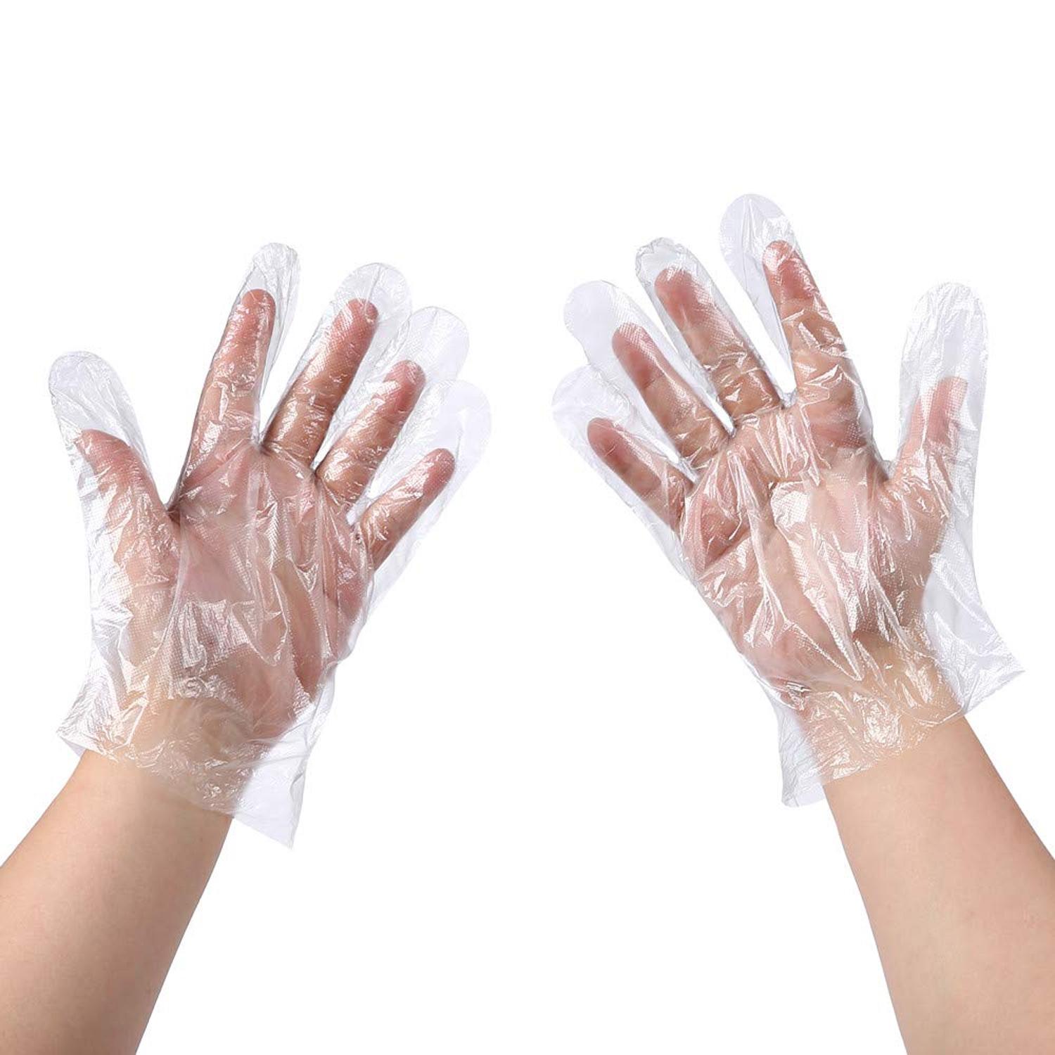 DISPOSABLE HAND GLOVES MEDIUM