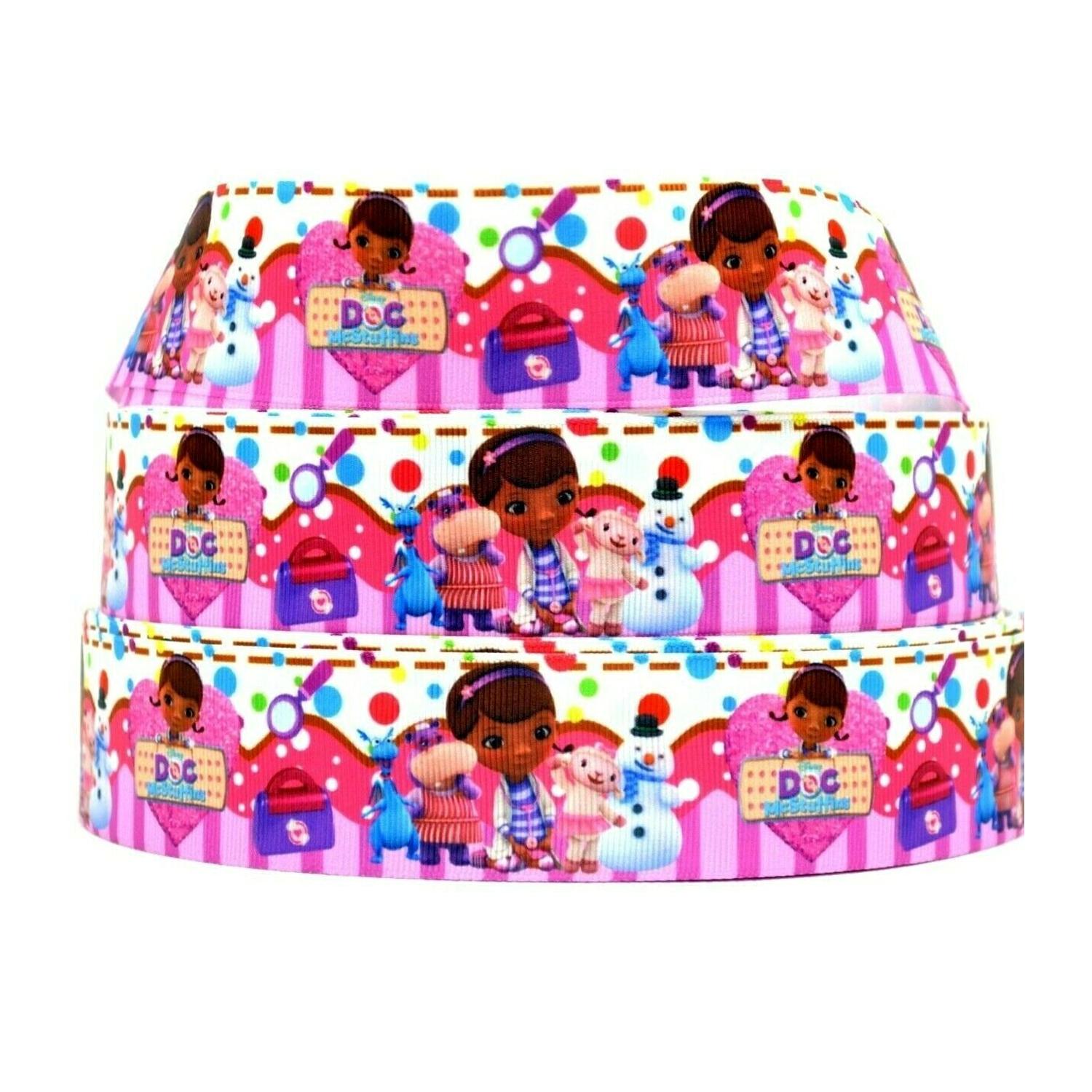 DOC MCSTUFFINS GROSGRAIN RIBBON ROLL