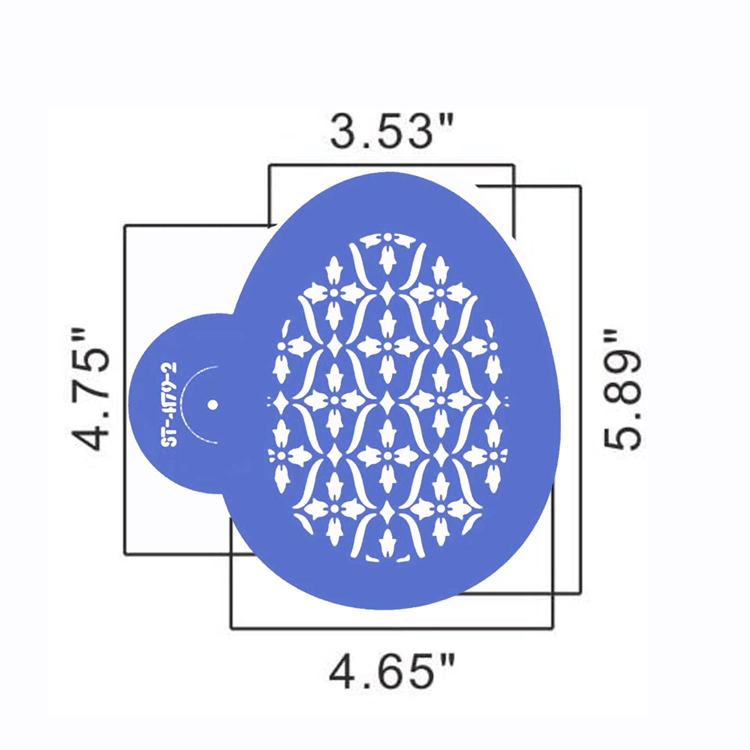 EASTER EGG STENCIL ST-4179-6