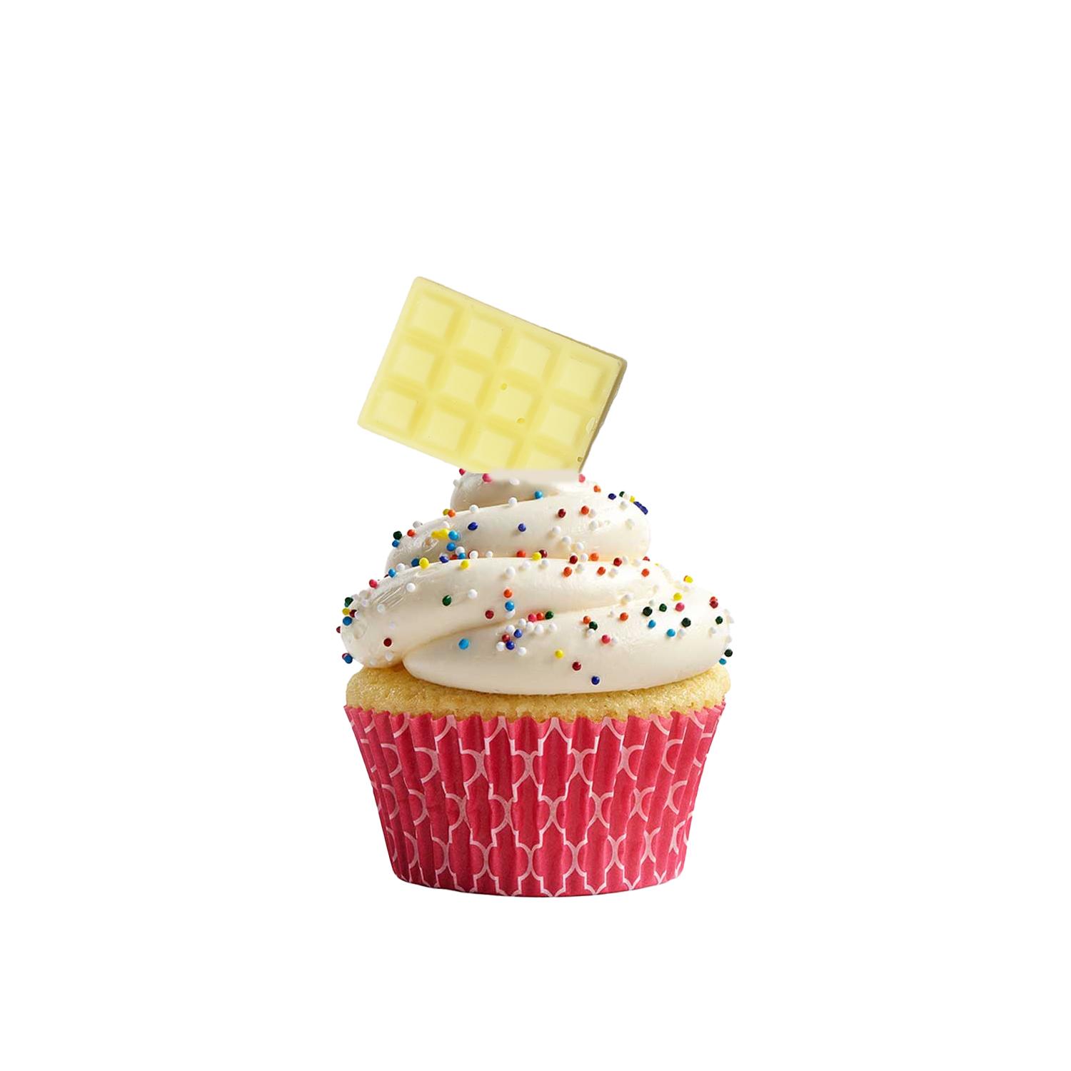 EDIBLE WHITE MINI CHOCOLATE BARS 50GMS