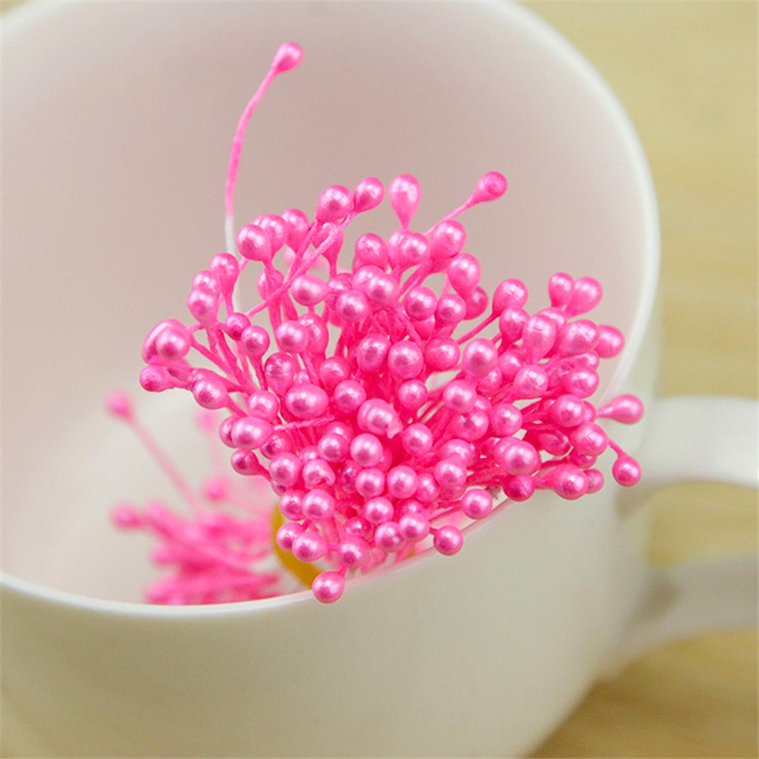 ELECTRIC PINK STAMENS 150PCS