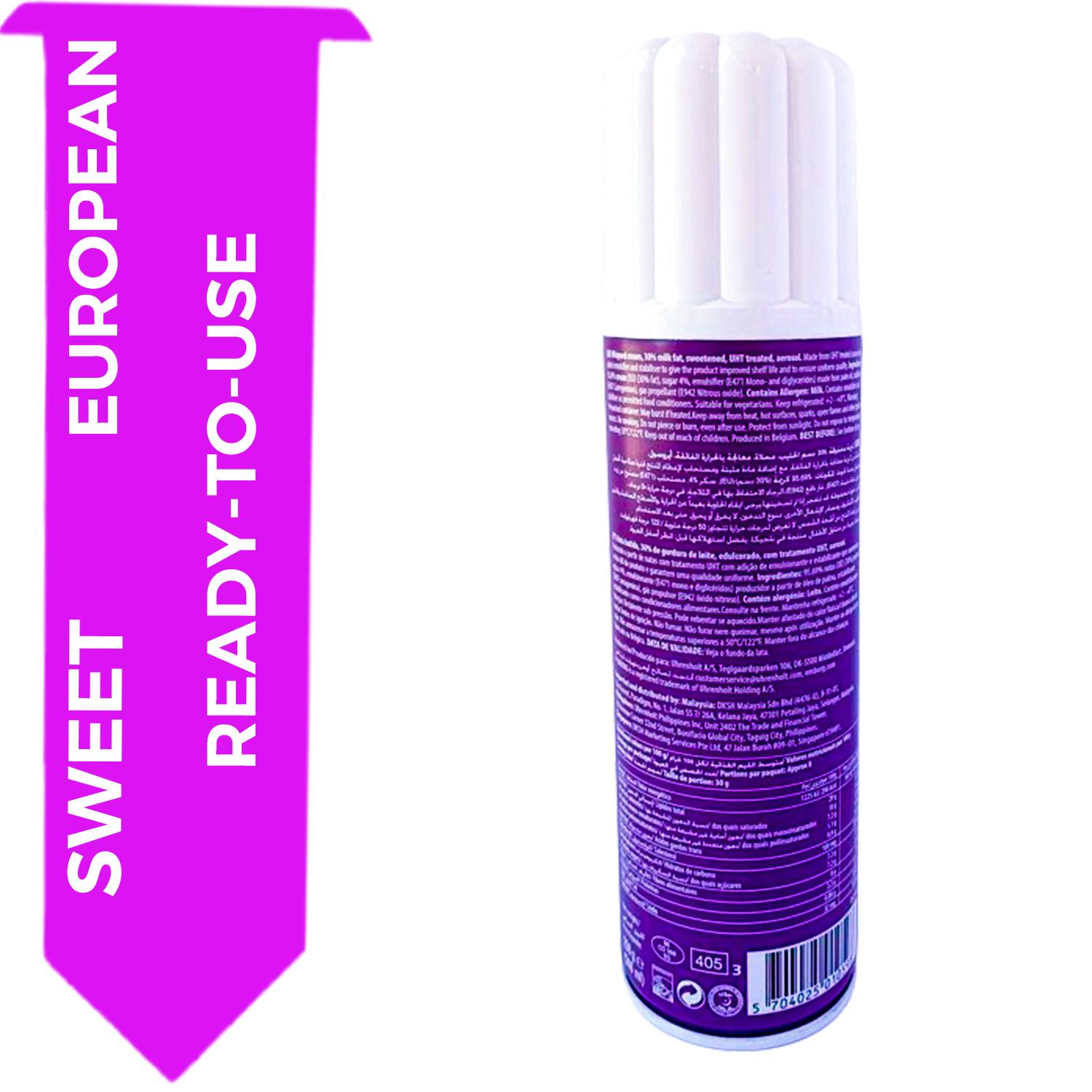WHIPPING CREAM EMBORG SWEETENED 250ML