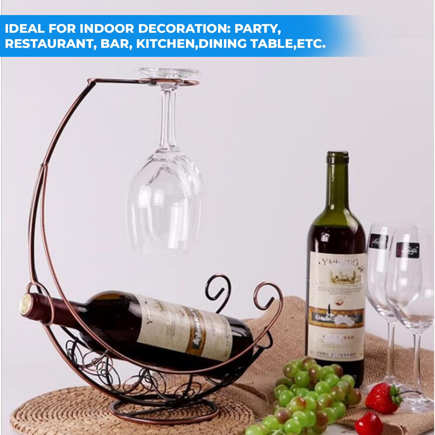 FANTASEE MOON WINE HOLDER BRONZE