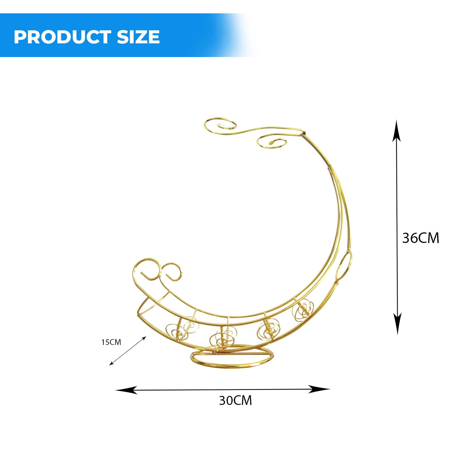 FANTASEE MOON WINE HOLDER GOLD
