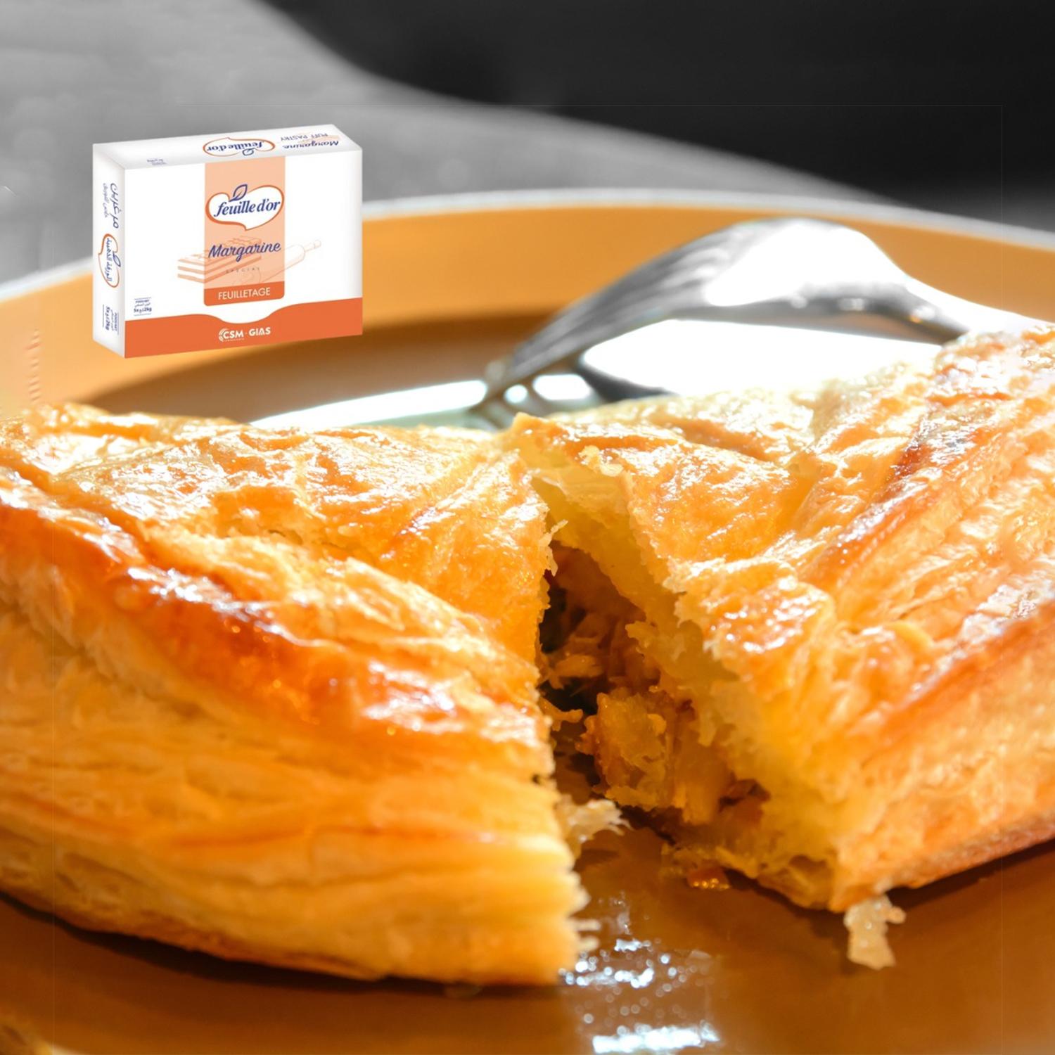 FEUILLE dÓr PASTRY MARGARINE 2KG