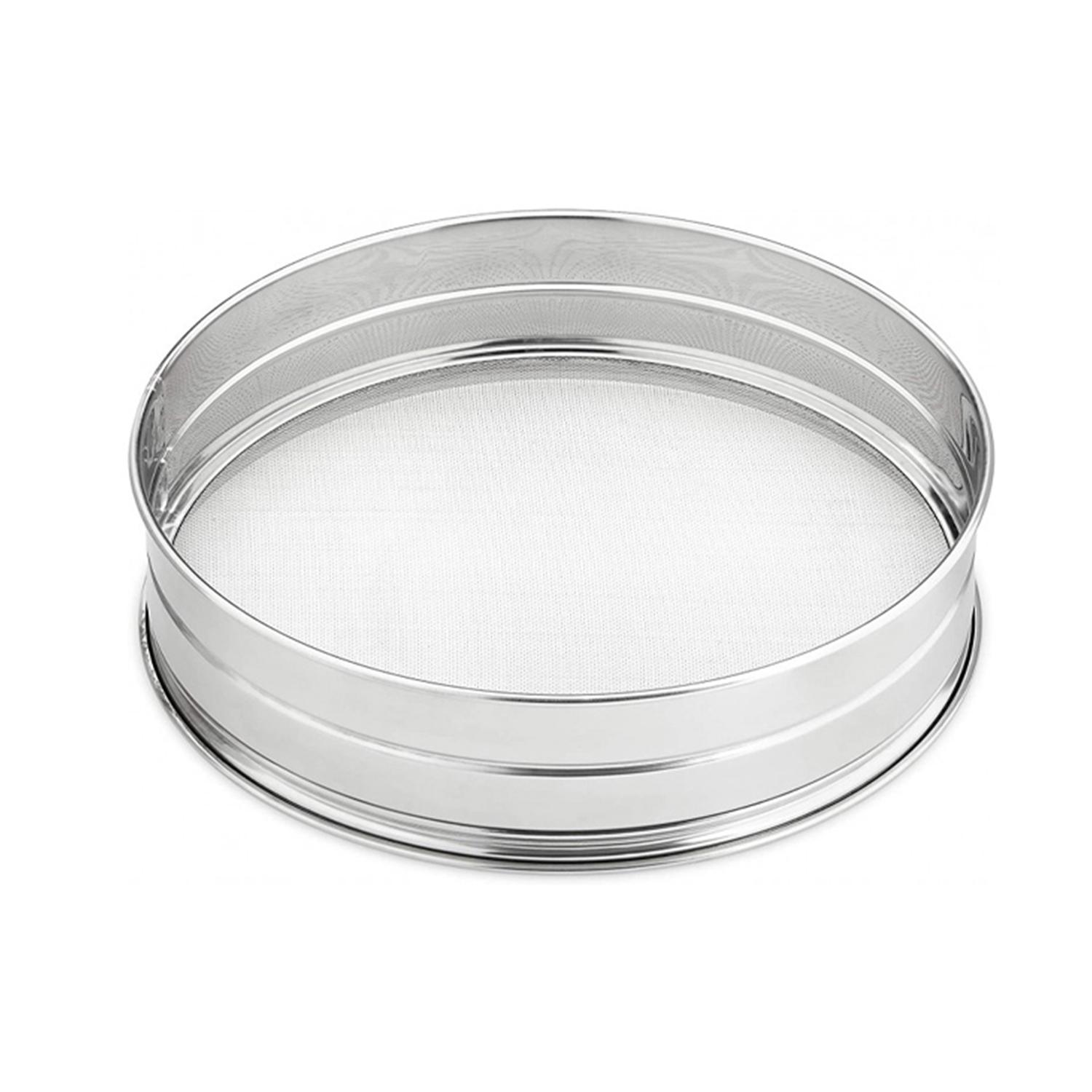 FLOUR SIEVE STAINLESS STEEL 25CM