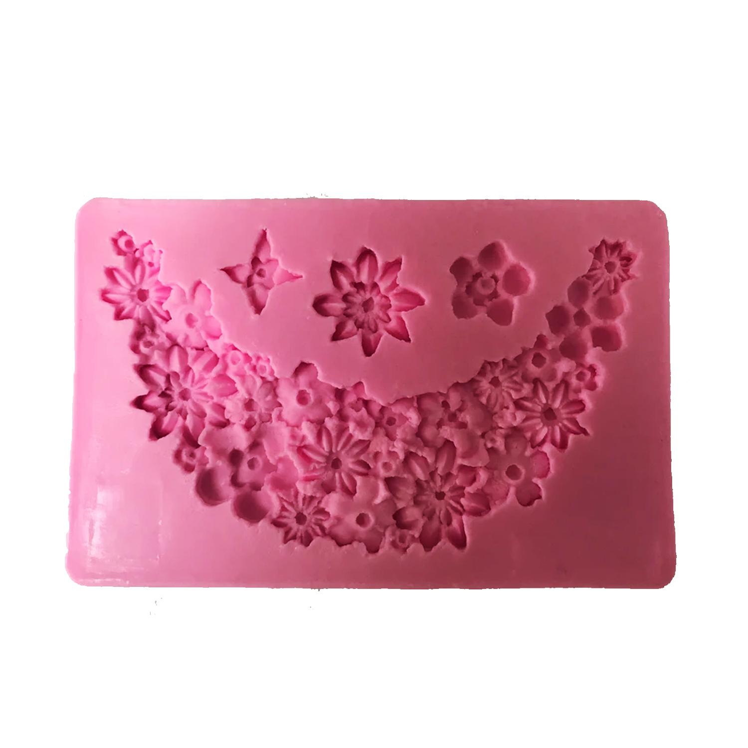 FLOWER GARLAND SILICONE MOLD