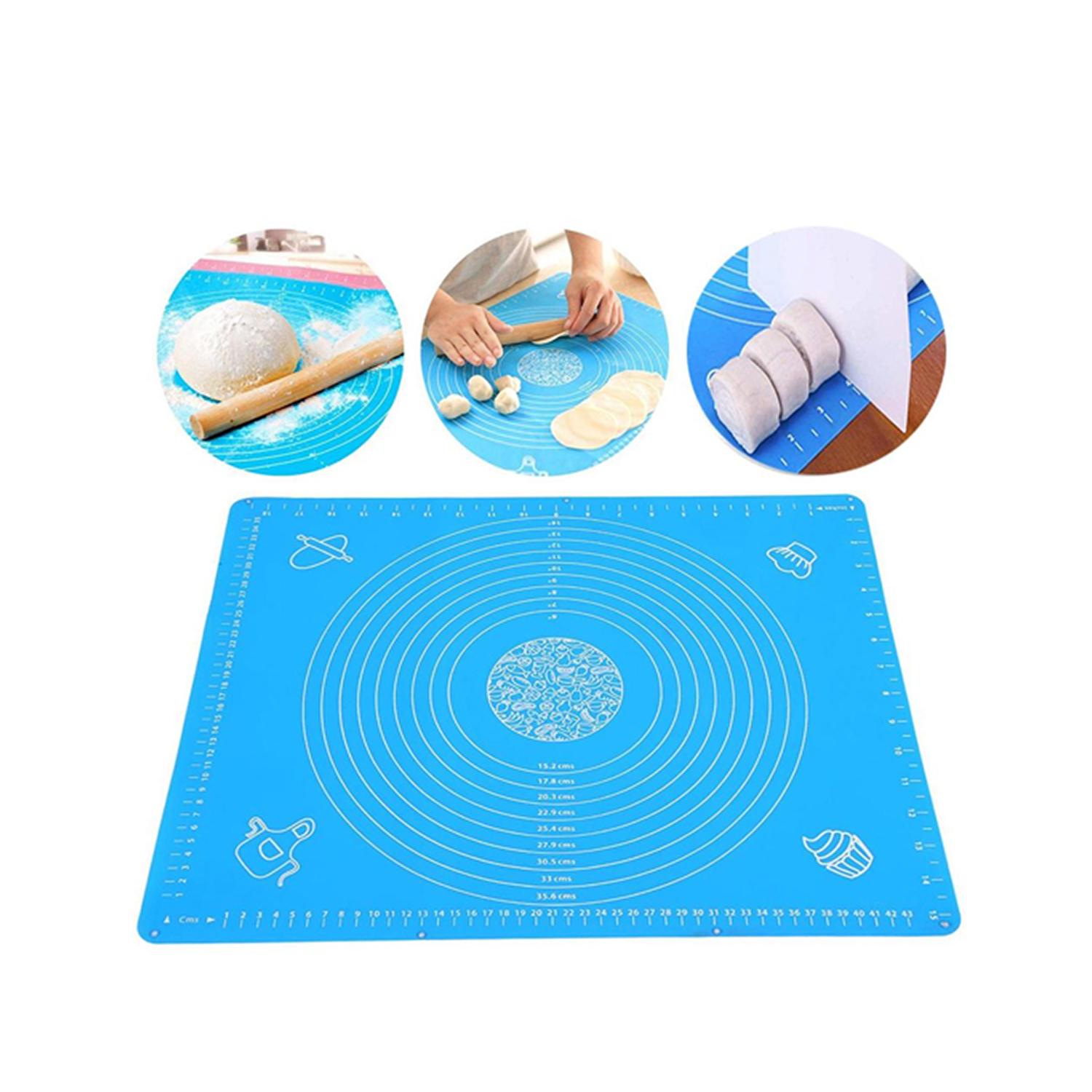 FONDANT SILICON ROLLING MAT 28CM X 38CM