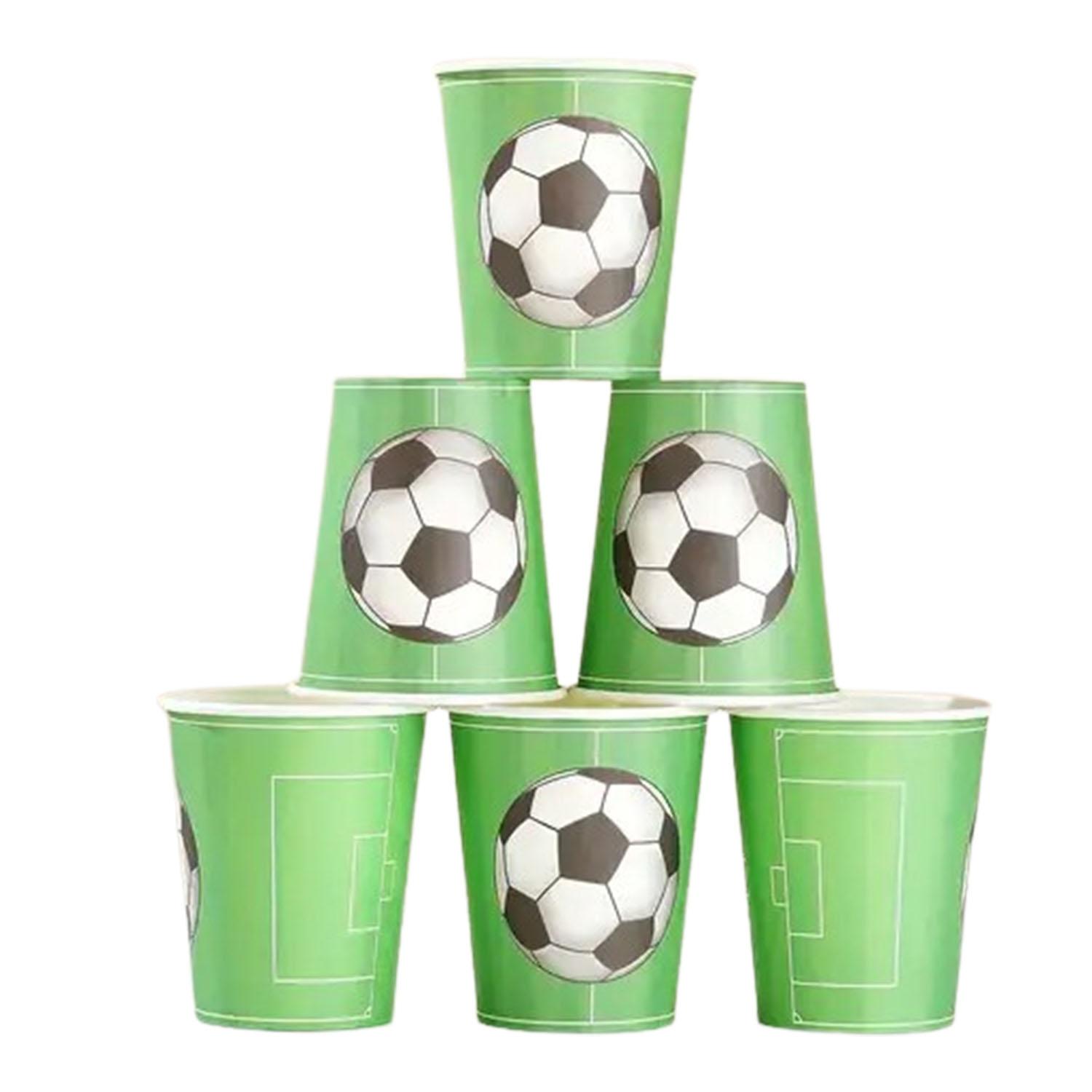 FOOTBALL PAPER CUPS SET