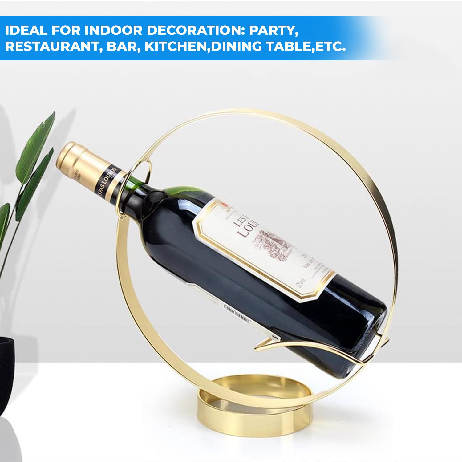 FULL MOON WINE HOLDER GOLD