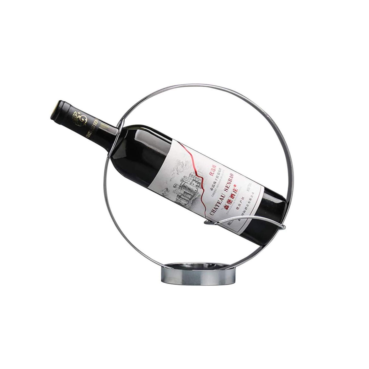 FULL MOON WINE HOLDER SILVER