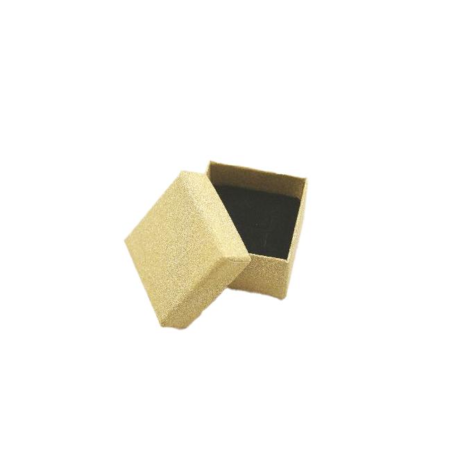 GLITTERY 3.5CM X5CM GOLD BOX