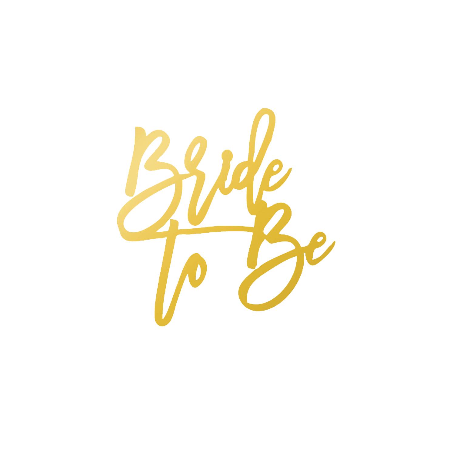 GOLD MIRROR BABY SHOWER SIDE TOPPER