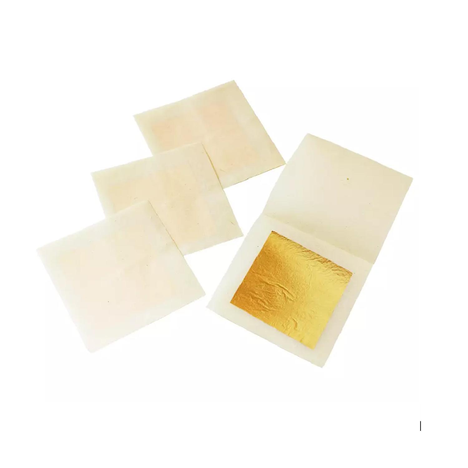 GOLD LEAF TRANSFER EDIBLE DECORATION SHEET