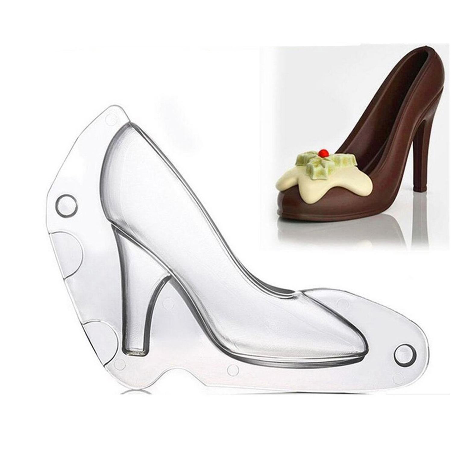 HIGH HEEL SHOE TYPE CHOCOLATE 3D PC MOULD