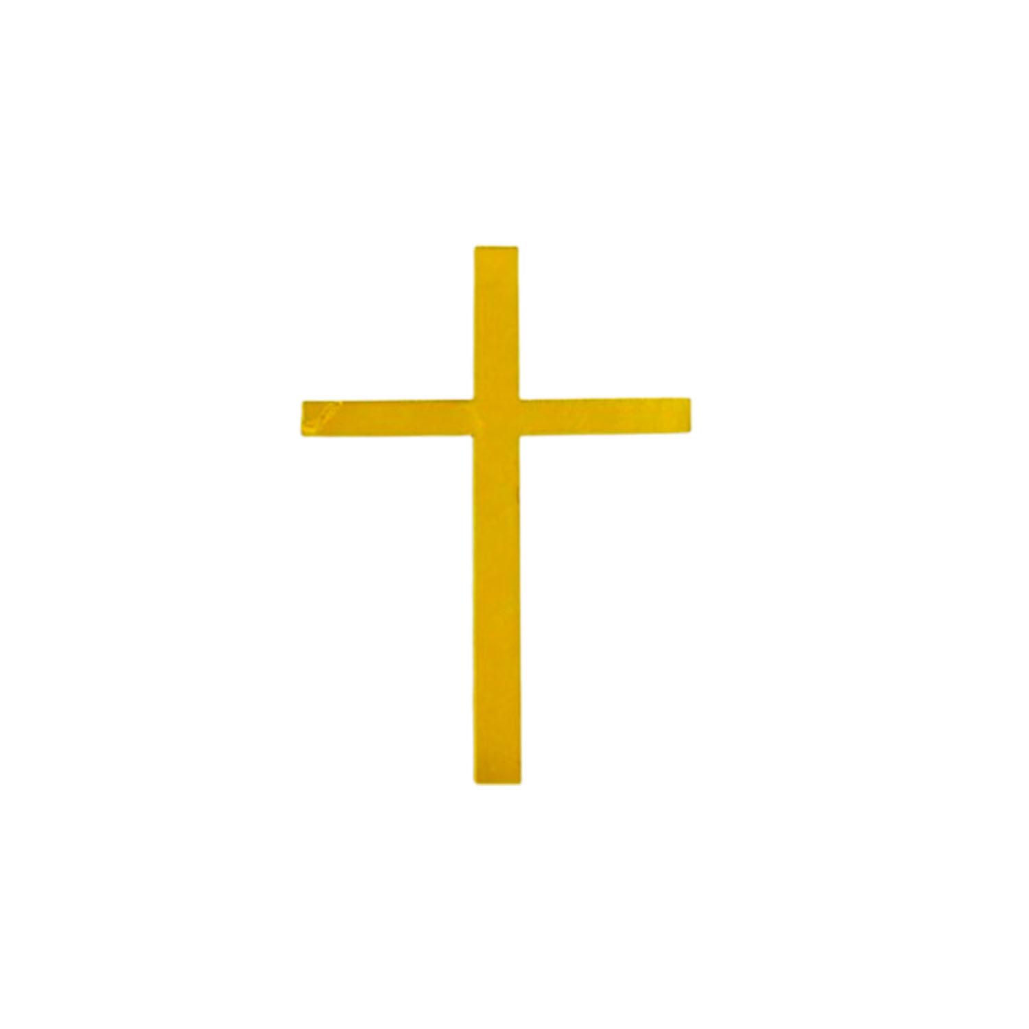 GOLD MIRROR ACRYLIC CHRISTENING DAY TOPPER NO 01