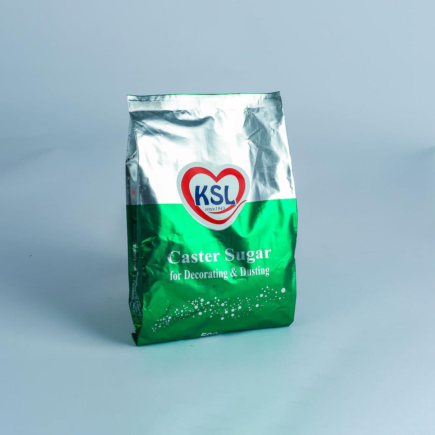 KSL CASTOR SUGAR 500GMS