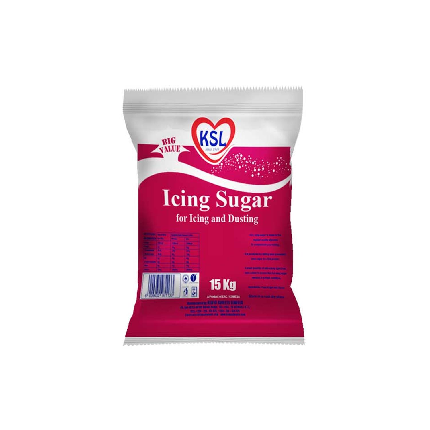 KSL ICING SUGAR 15KG