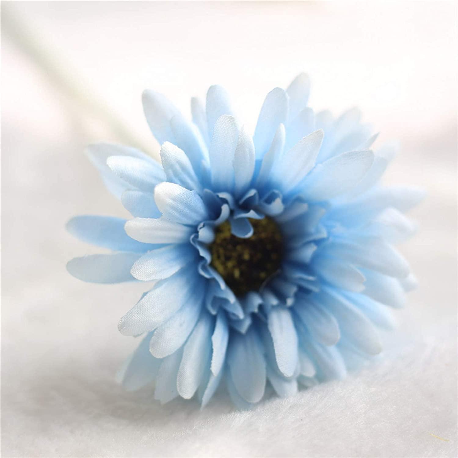 LIGHT BLUE DAISY ARTIFICIAL FLOWER 10CM