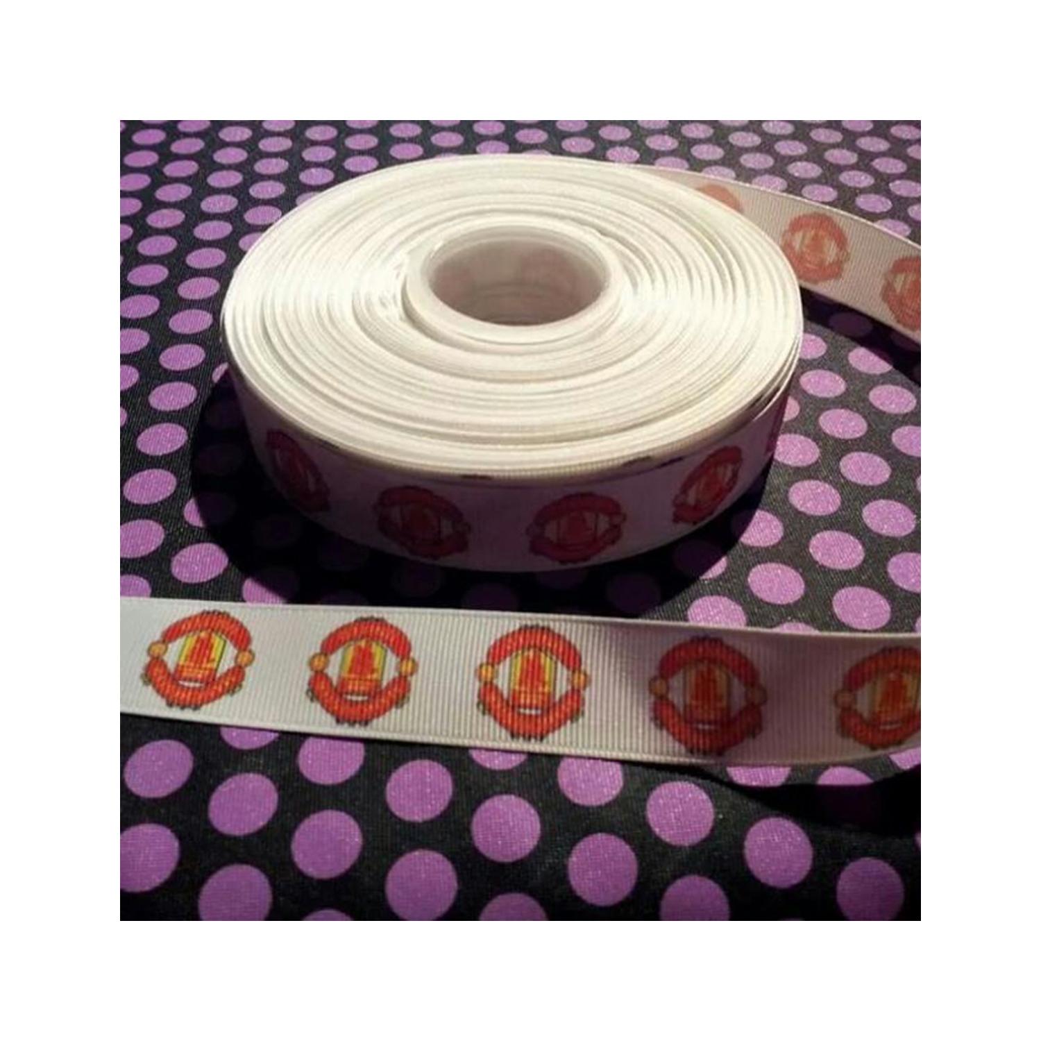 MAN U GROSGRAIN RIBBON ROLL