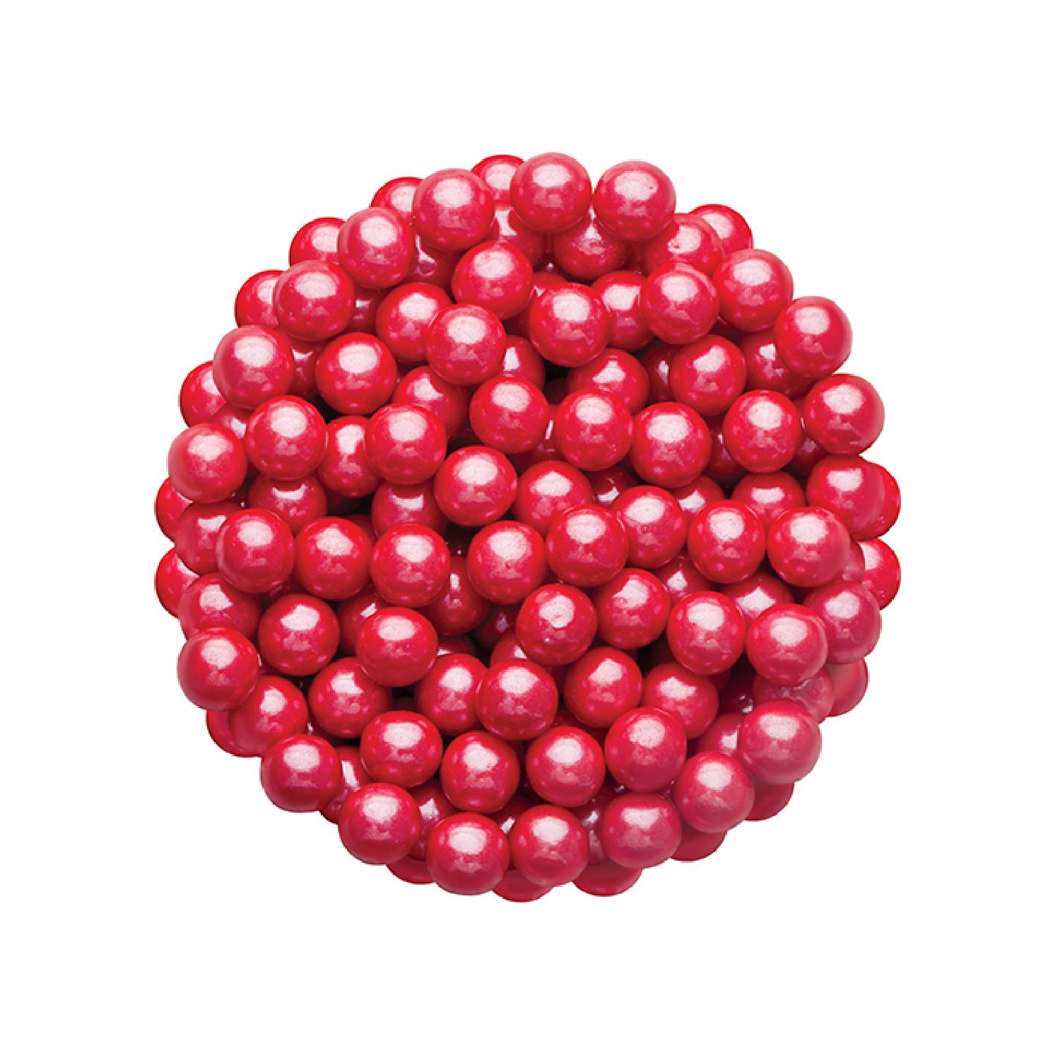 MAROON SUGAR PEARLS 7MM 15GMS