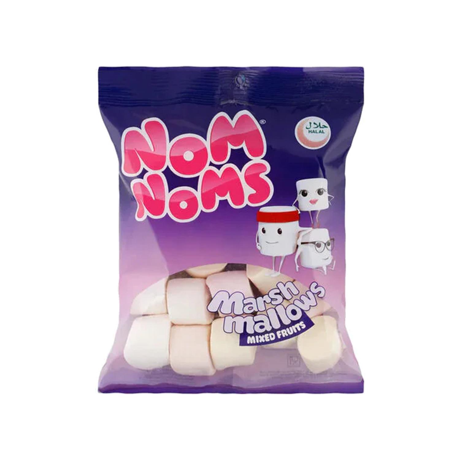 NOM NOMS MARSHMALLOWS MIXED FRUIT 150G