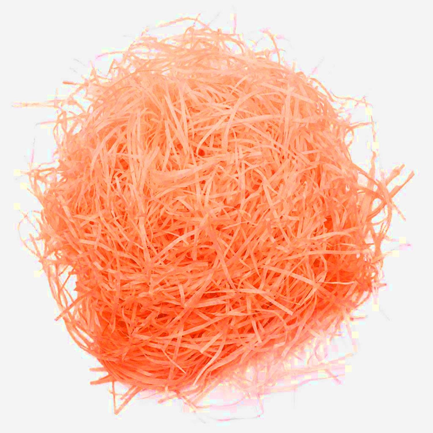 ORANGE SHREDDED PAPER